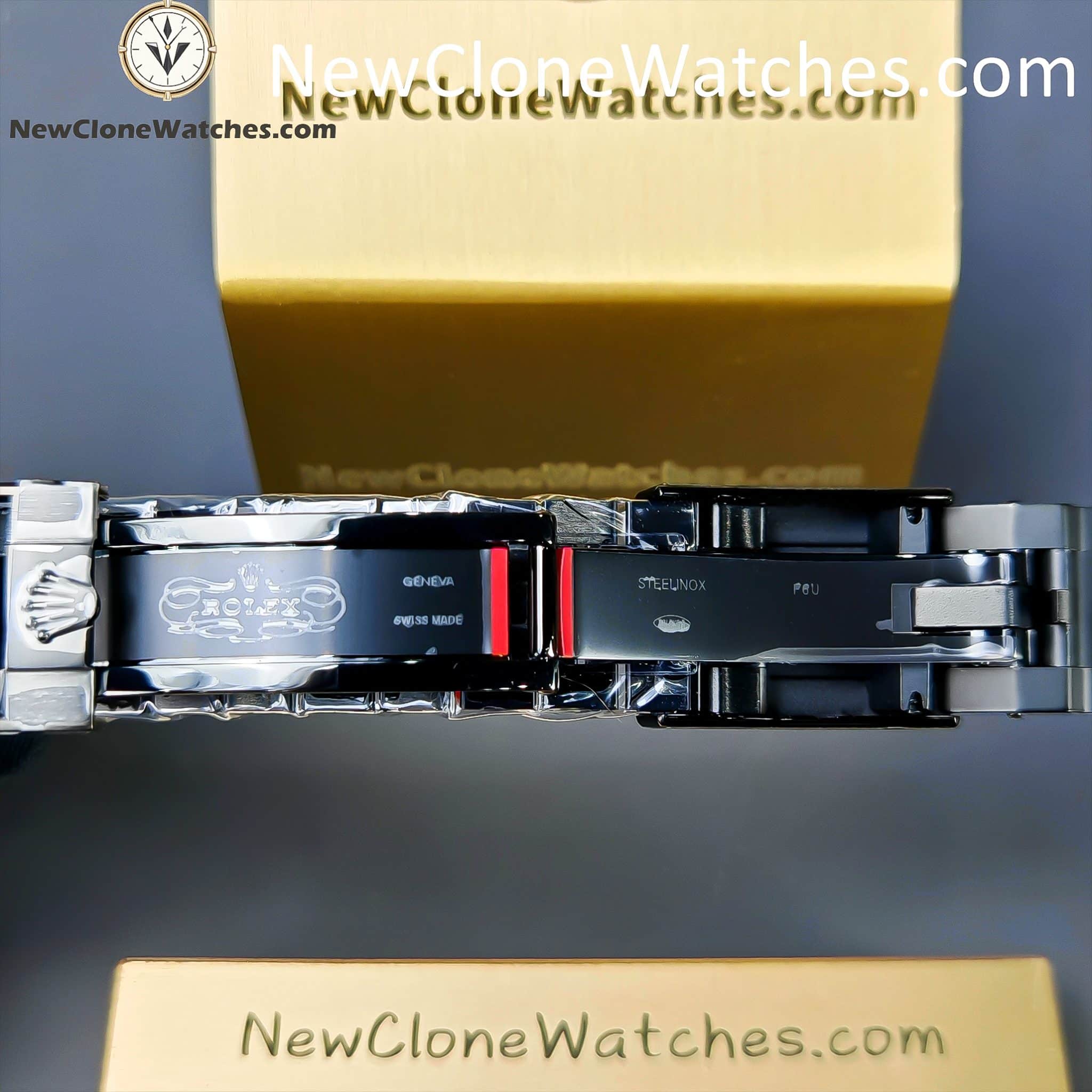 Modified Super Clone Watches 1:1 Rolex BATMAN GMT Master Black Dial 3285 Movement