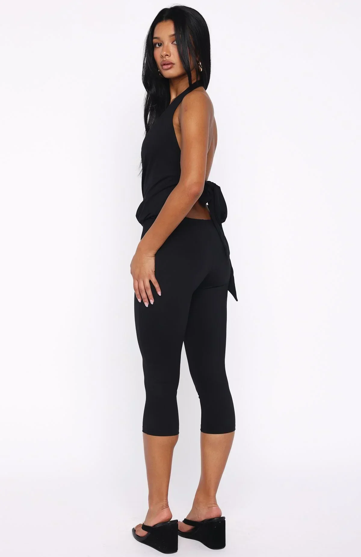 Flawlessly Lost Jumpsuit Black