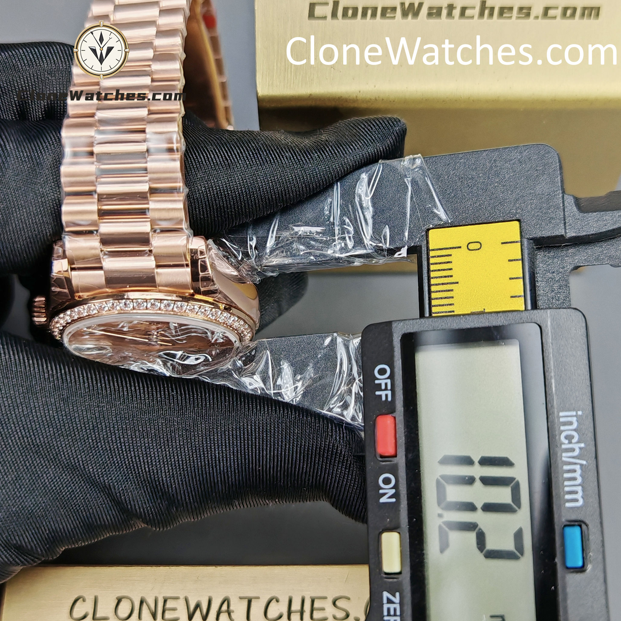 Rolex Super Clone Watches 1:1 DateJust m278285rbr-0025 President 31MM 2236 Movement