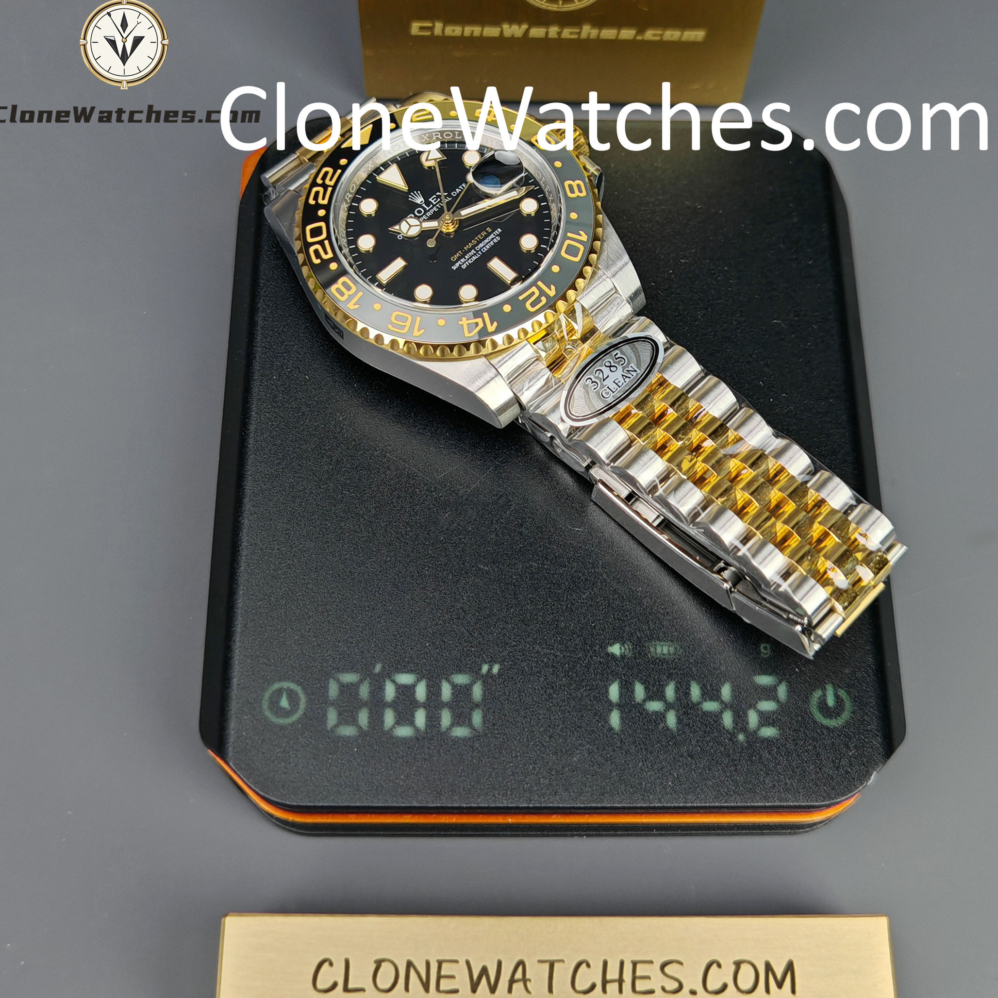 Rolex Super Clone Watches 1:1 GMT Master II m126713grnr Jubilee 3285 Movement