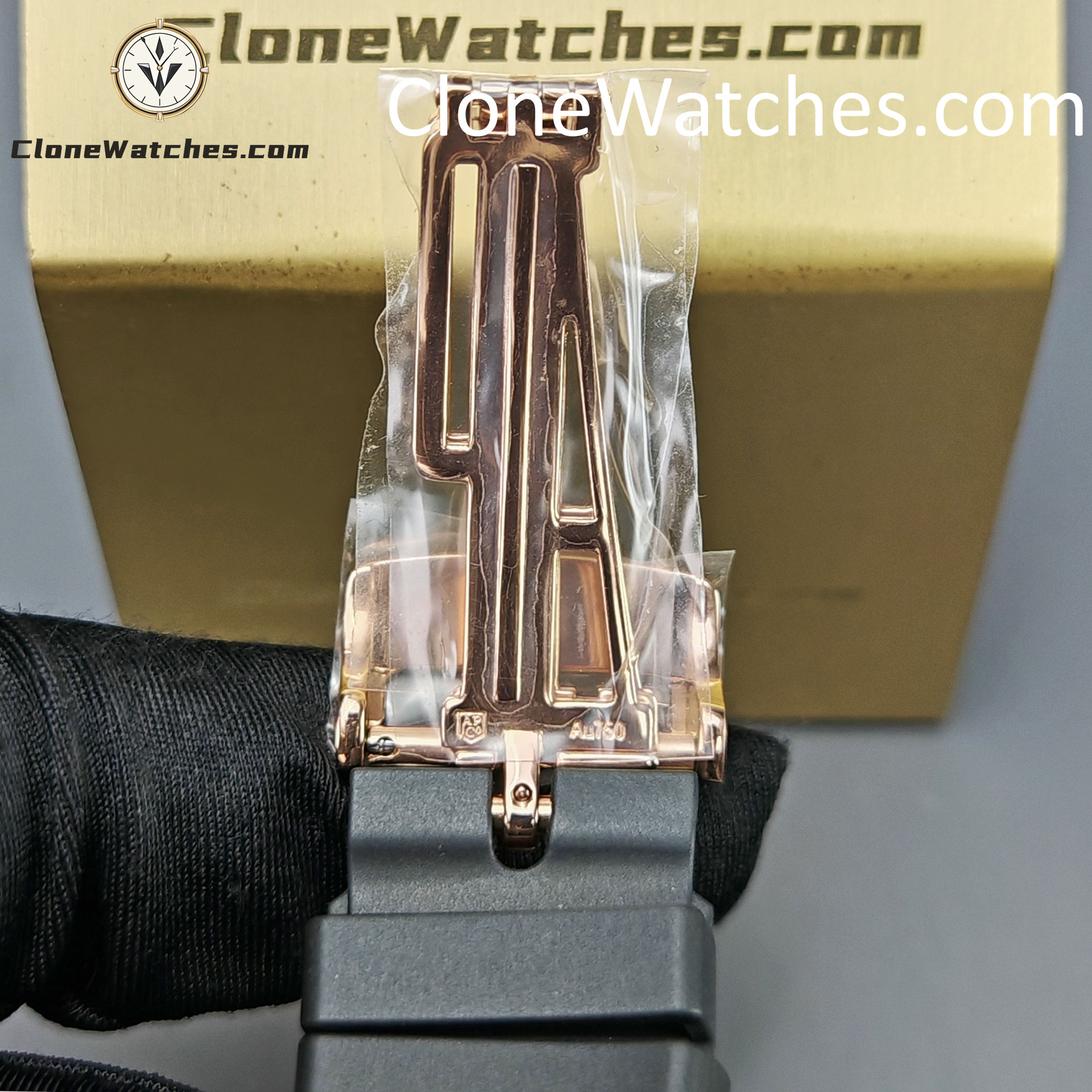 Audemars Piguet Super Clone Watches 1:1 Royal Oak Rose Gold 15500 Black Dial
