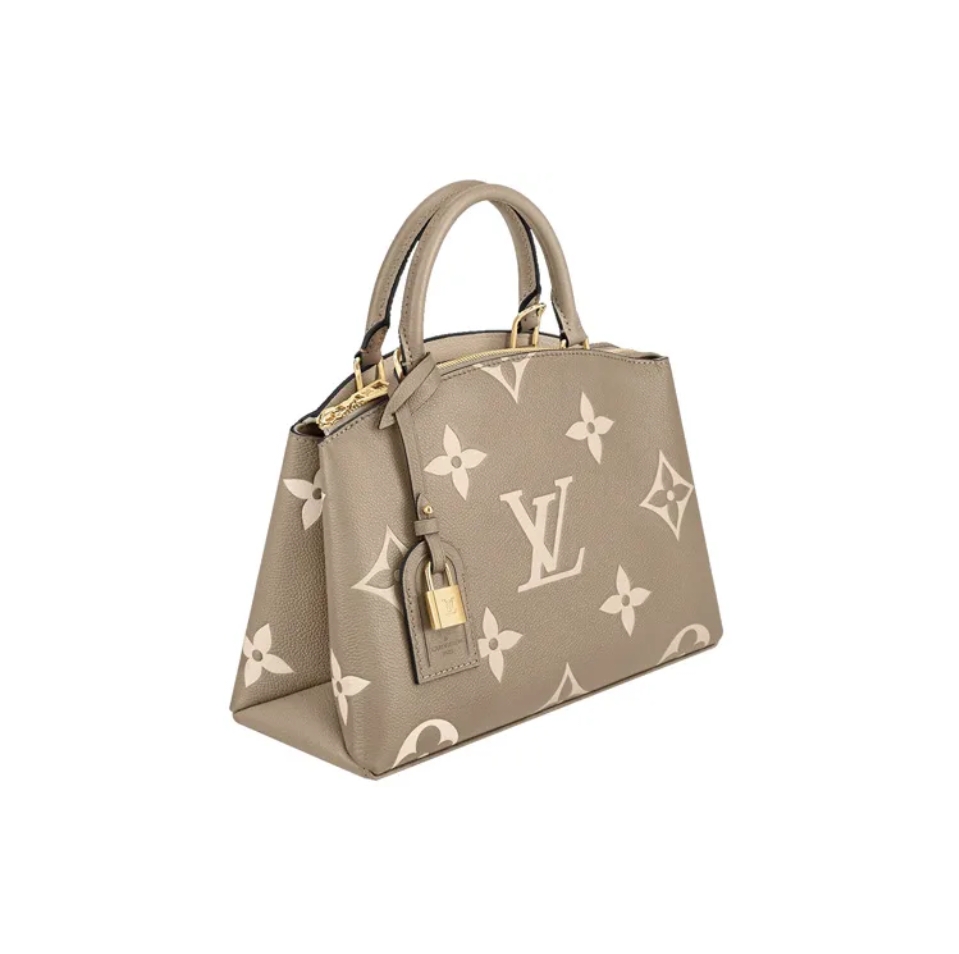 LOUIS VUITTION Petit Palais Grained Cowhide Bag