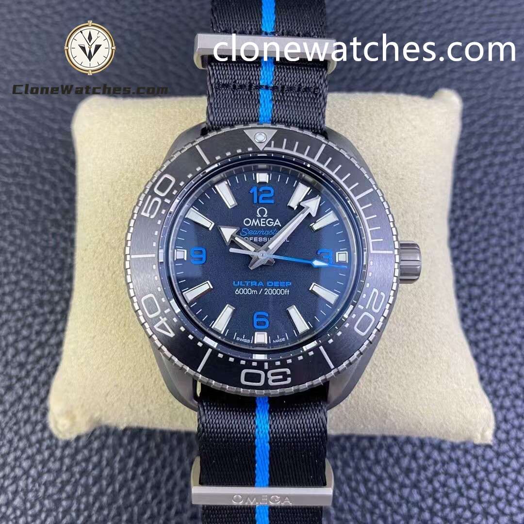 OMEGA Super Clone Watches 1:1 Seamaster Planet Ocean 6000m 215.92.46.21.01.001 45.5MM
