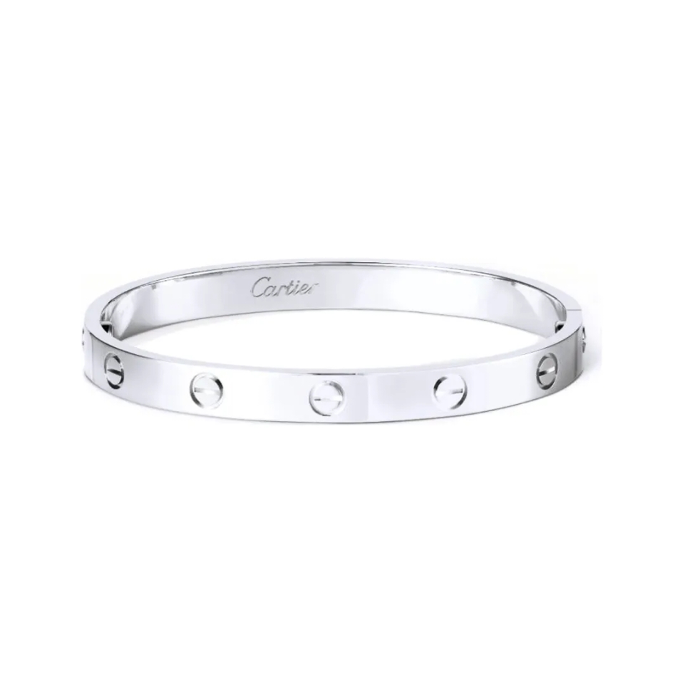 Cartier LOVE Series Wide 18K Bracelet