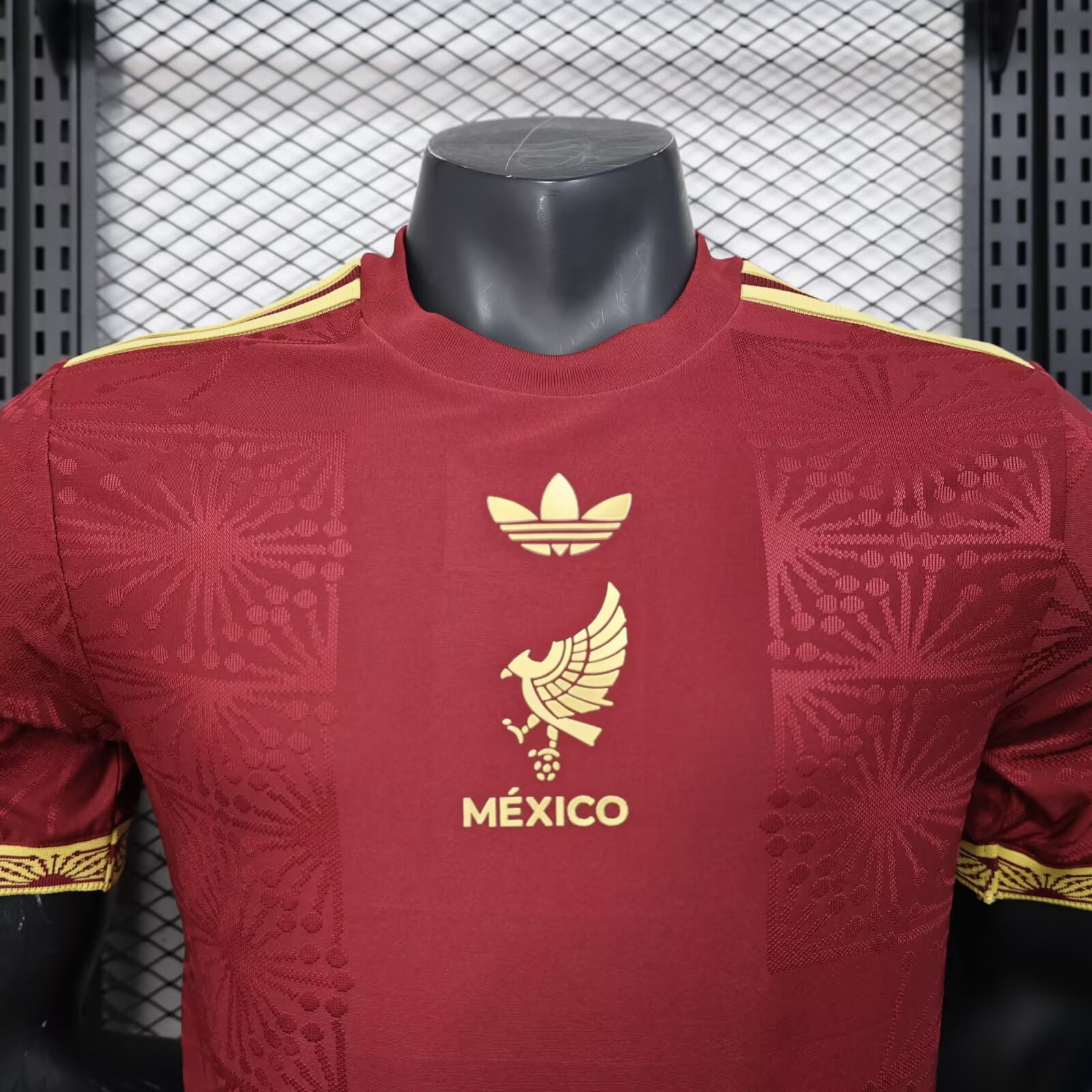 2025-26 Mexico Gold Cup Red - Jersey - Player Edition