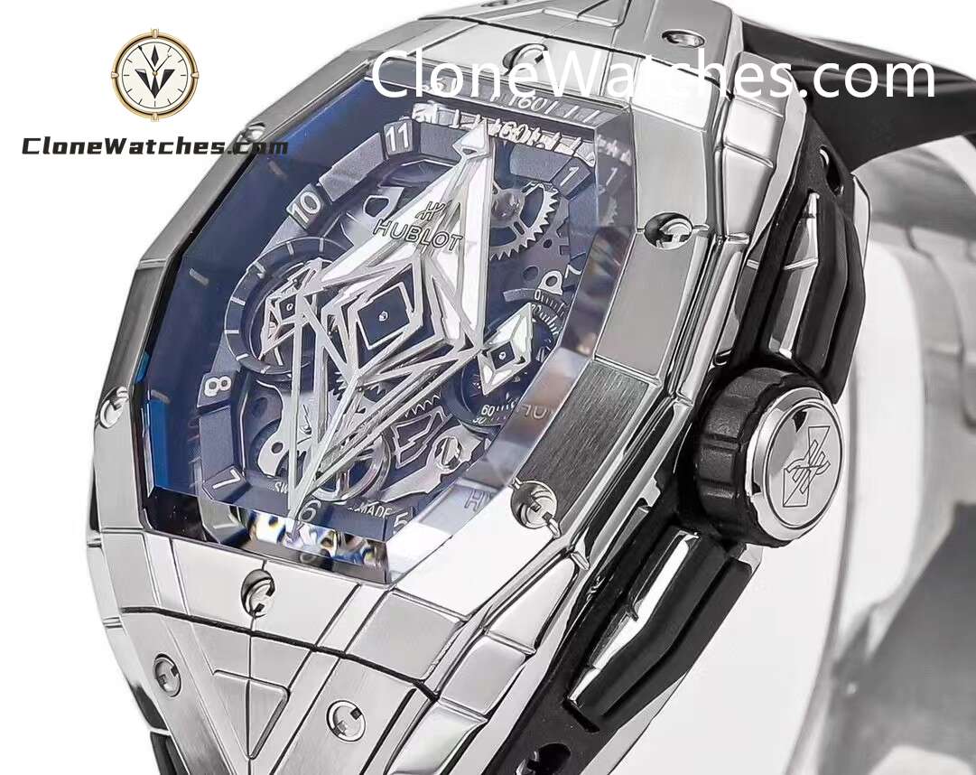 Hublot Super Clone Watches 1:1 Spirit of Big Bang Sang Bleu Sapphire 648.JX.0102.RT.MXM24