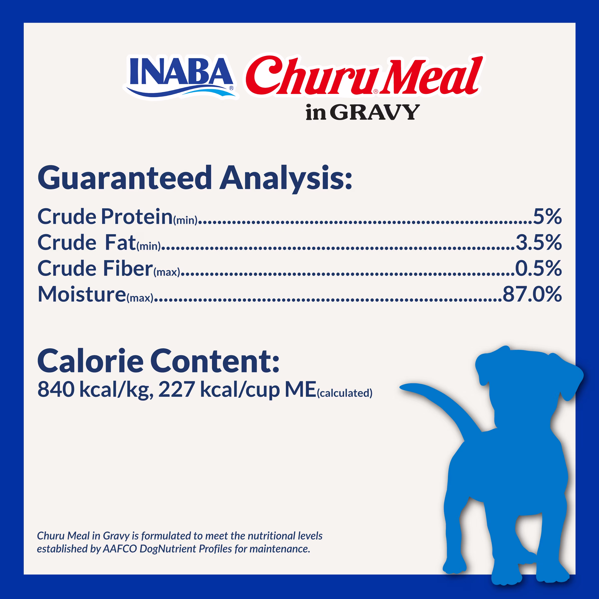 INABA Churu Meal in Gravy Adult Wet Dog Food, 9.5 oz cup, 1-count, Chicken Recipe with Vegetables