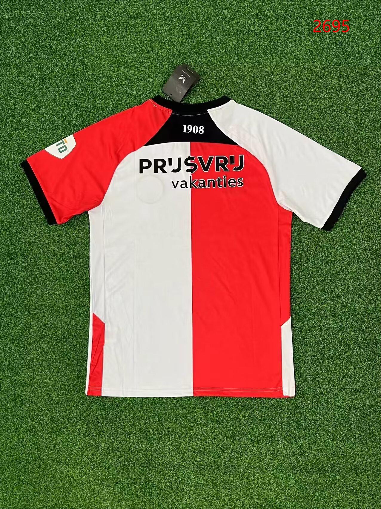 2024/25 Feyenoord Home Jersey 1:1 Thai Quality - Fans Edition