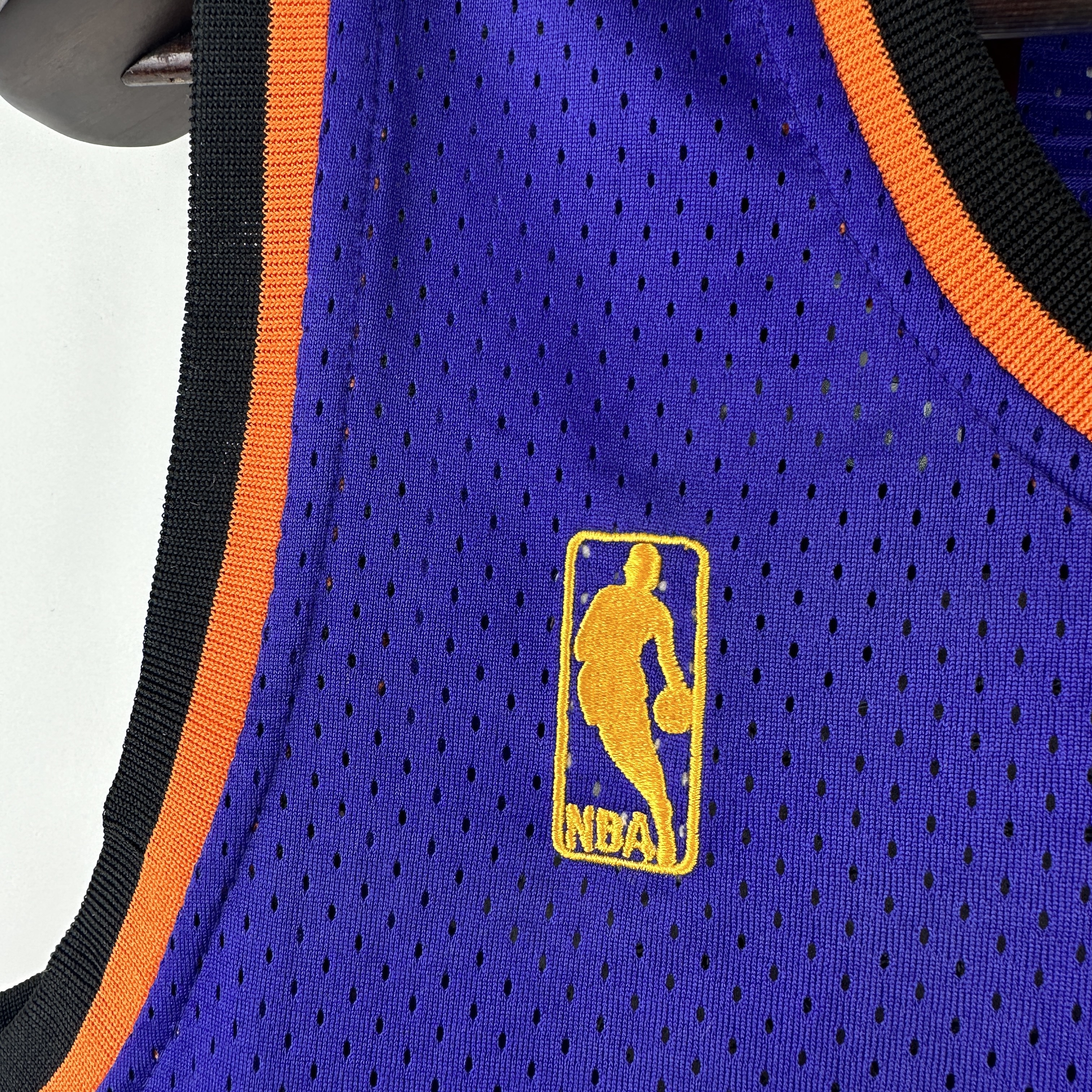 Embroidered MN retro jersey Suns 92/93 season purple No. 34 Barkley