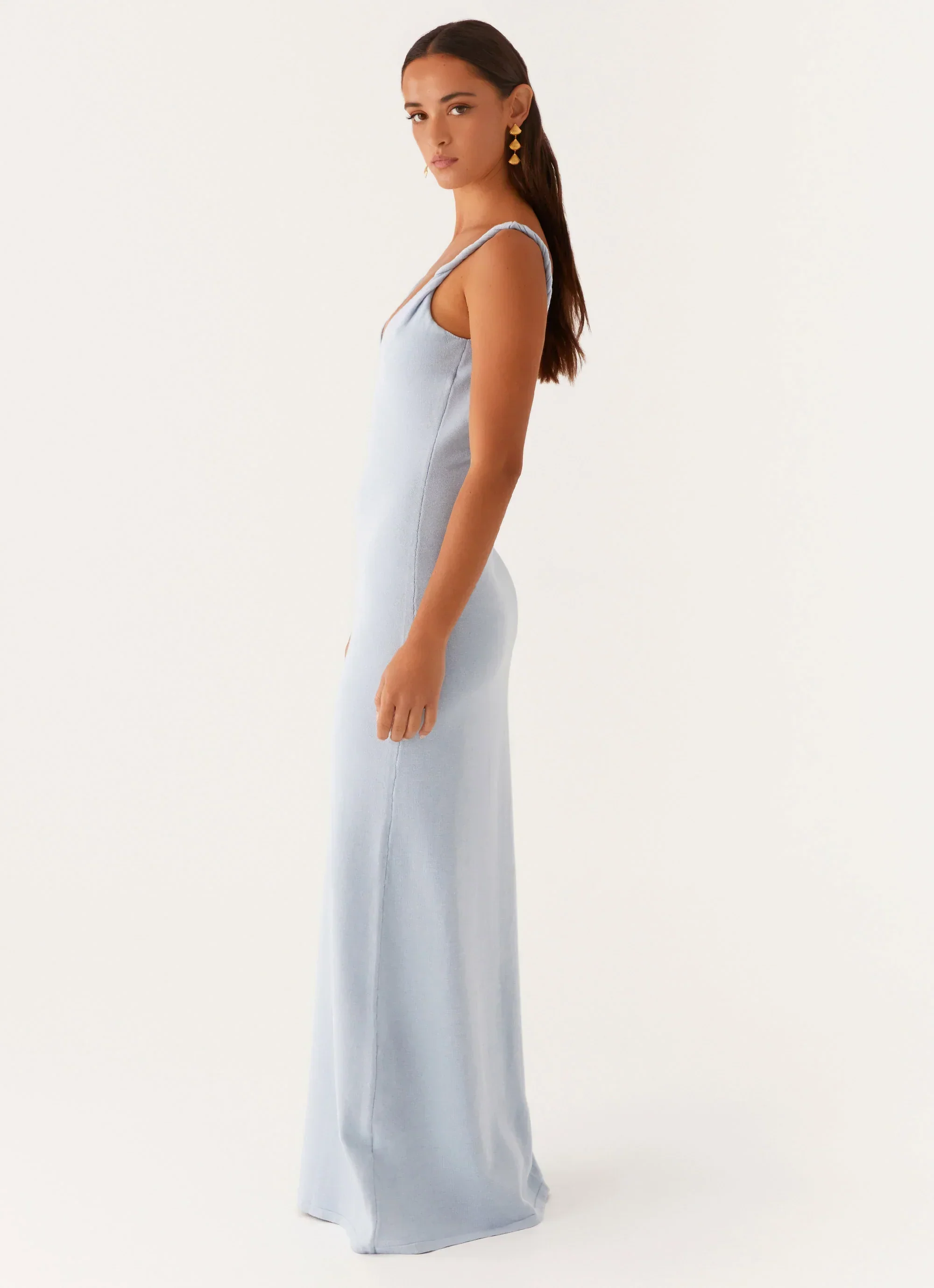 Anastasia Maxi Dress - Blue