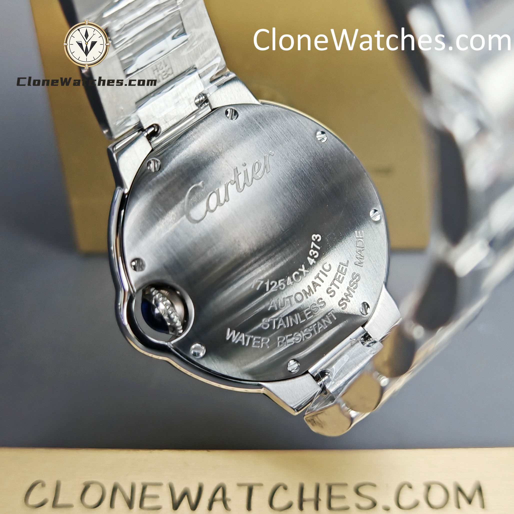Cartier Super Clone Watches 1:1 Ballon Bleu de WSBB0068 Pink Dial Roman Scale 33mm