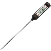 Instant Read Digital Electronic Kitchen Cooking Bbq Grill Food Meat Black