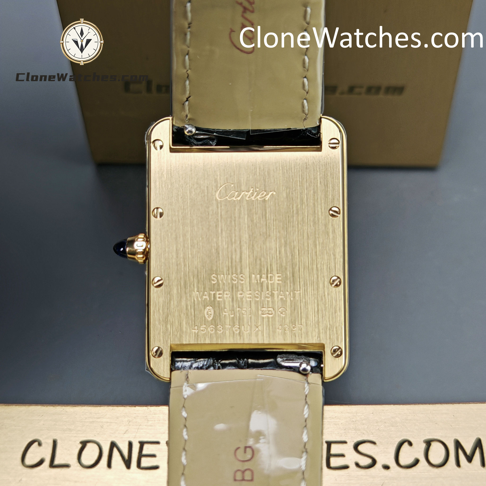 Cartier Super Clone Watches 1:1 Tank White Dial 33.7*25.5MM WGTA0067