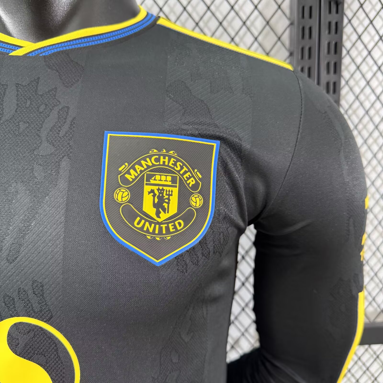 2025-26 Manchester United second away long-sleeved jersey - player version