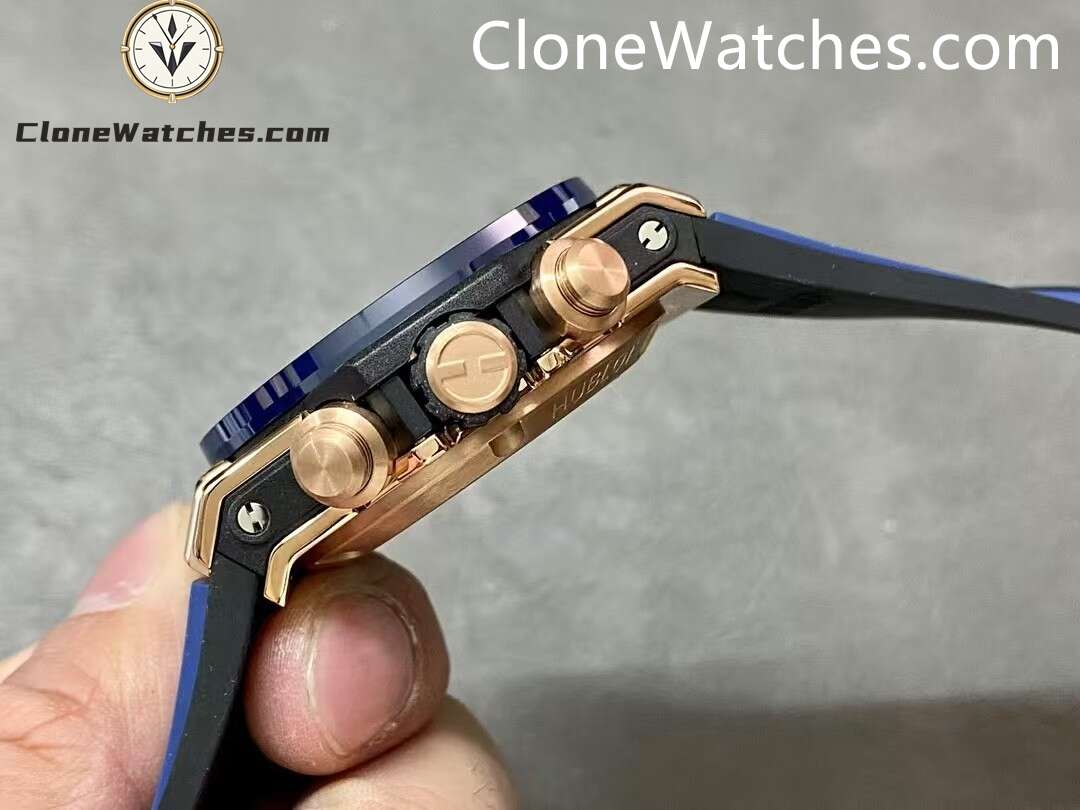 Hublot Super Clone Watches 1:1 Big Bang Unico King Gold Blue Ceramic 42MM 441.OL.5181.RX
