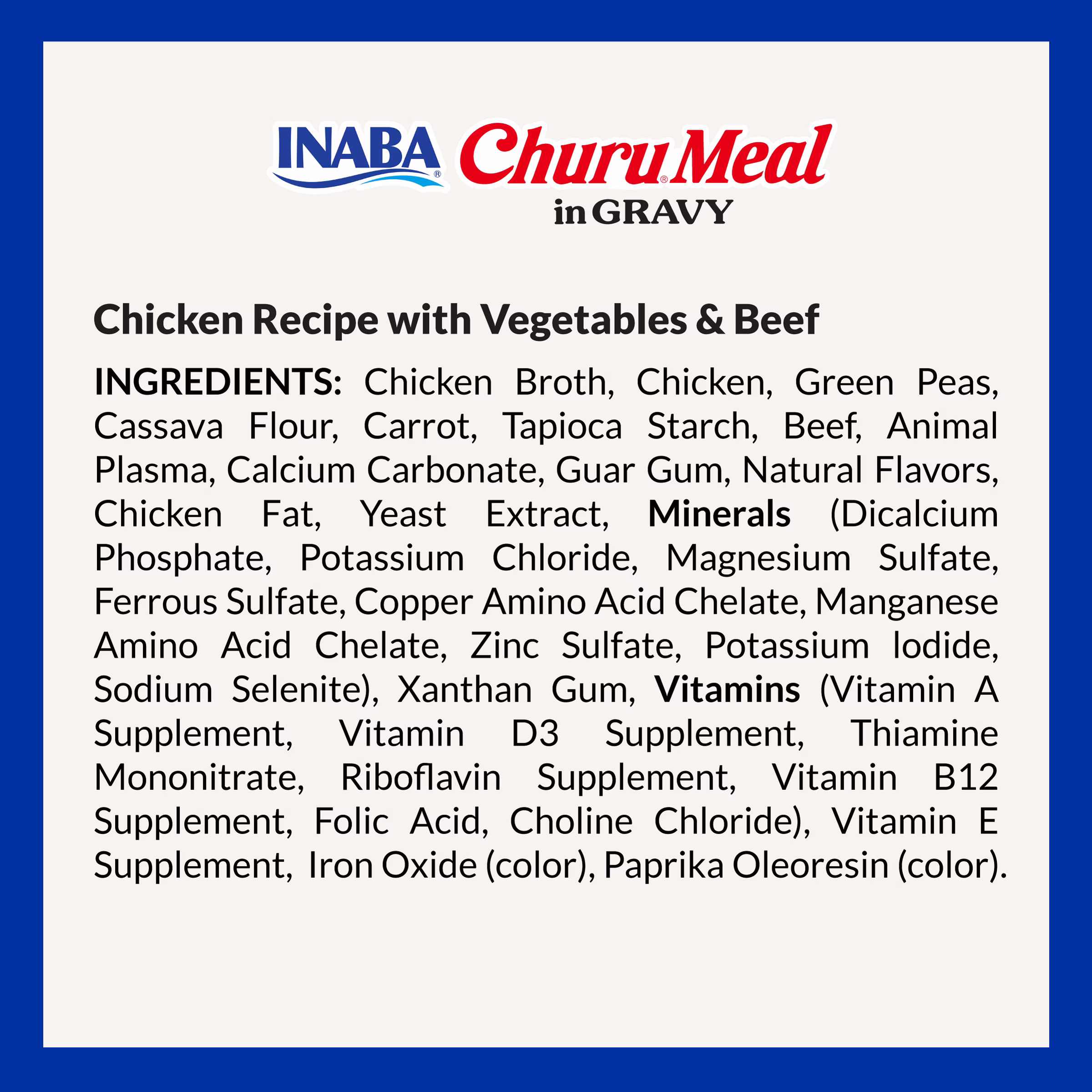INABA Churu Meal in Gravy Adult Wet Dog Food, 9.5 oz cup, 1-count, Vegetable & Beef