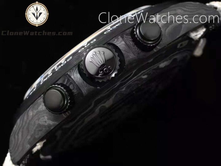 Modified Super Clone Watches 1:1 DiW Rolex Daytona NTPT Carbon “MOTLEY LADY UNIQUE”