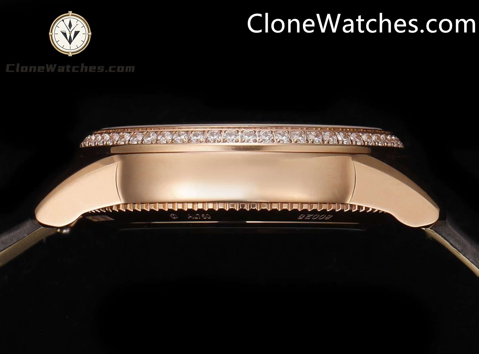 Vacheron Constantin Super Clone Watches 1:1 Égérie Moon Phase 8005F/000R-B958 Grey Dial