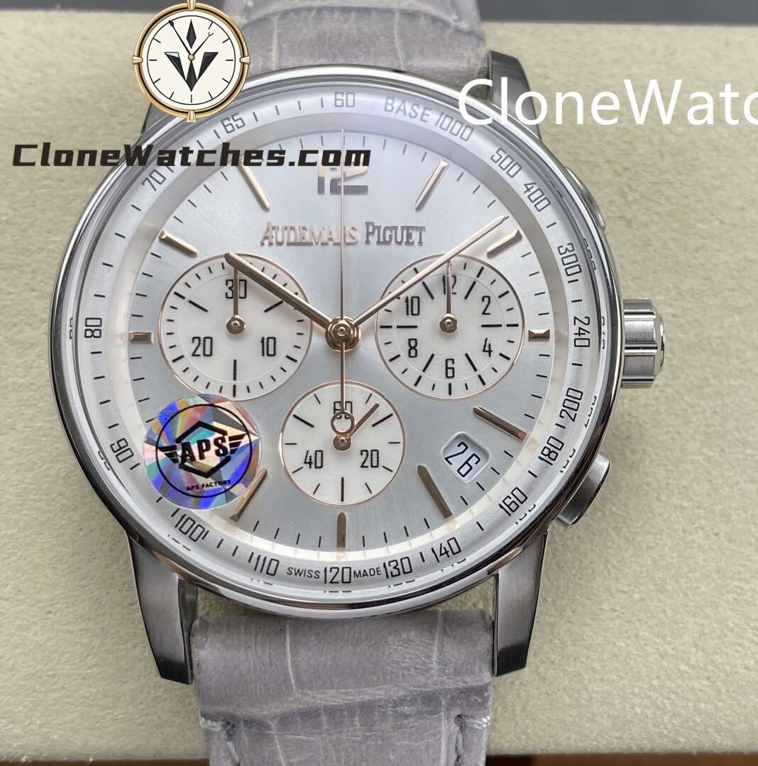Audemars Piguet Super Clone Watches 1:1 Code 11.59 Gray Dial 26393CR 41mm