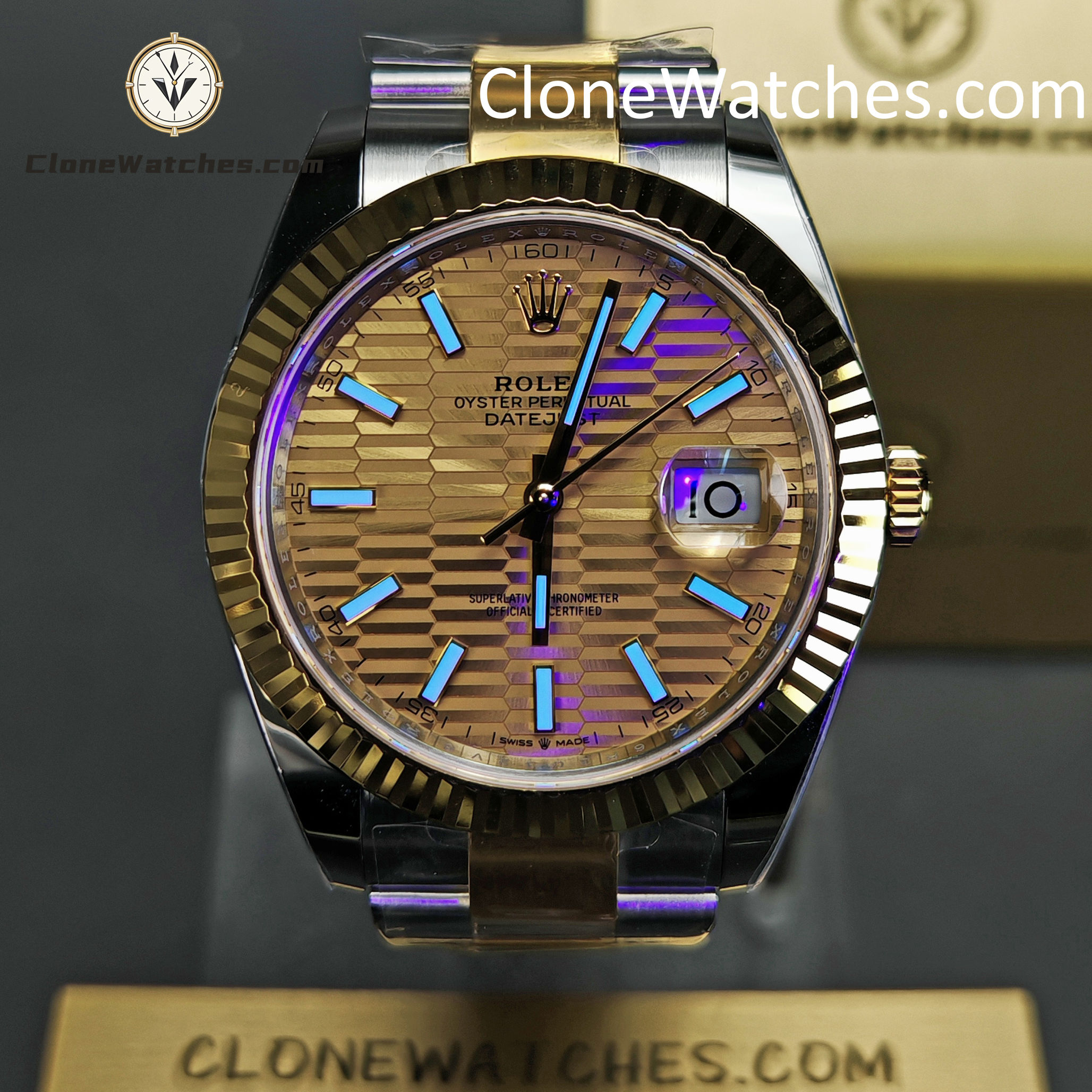 Rolex Super Clone Watch 1:1 DateJust m126333-0021 Oyster 41MM 3235 Movement
