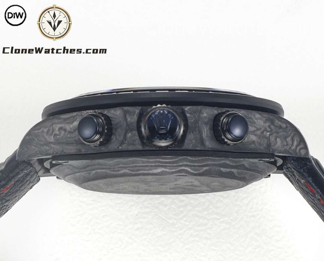 Modified Super Clone Watches 1:1 DiW Rolex Daytona Carbon Fiber RAINBOW BLACK