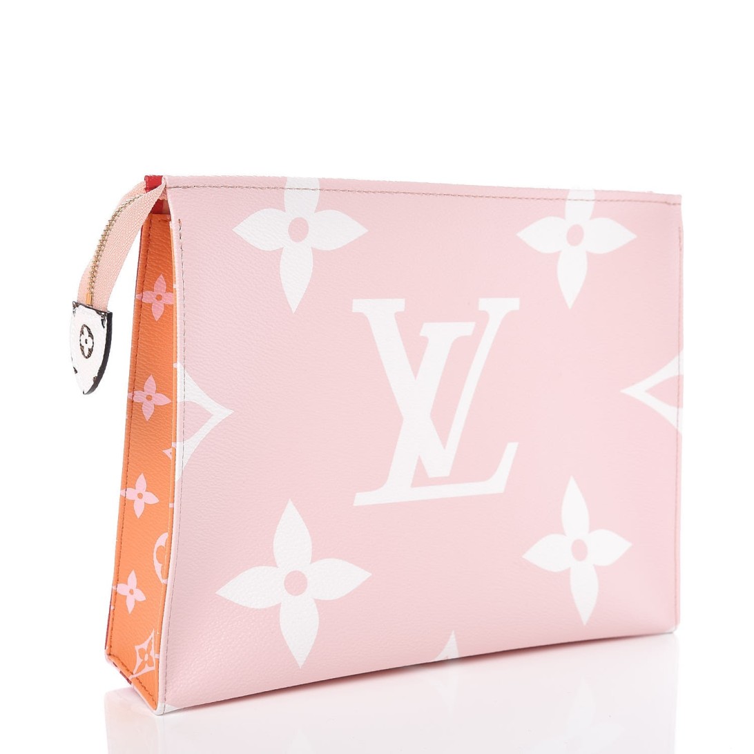 Louis Vuitton Monogram Giant Toiletry Pouch 26 Rouge