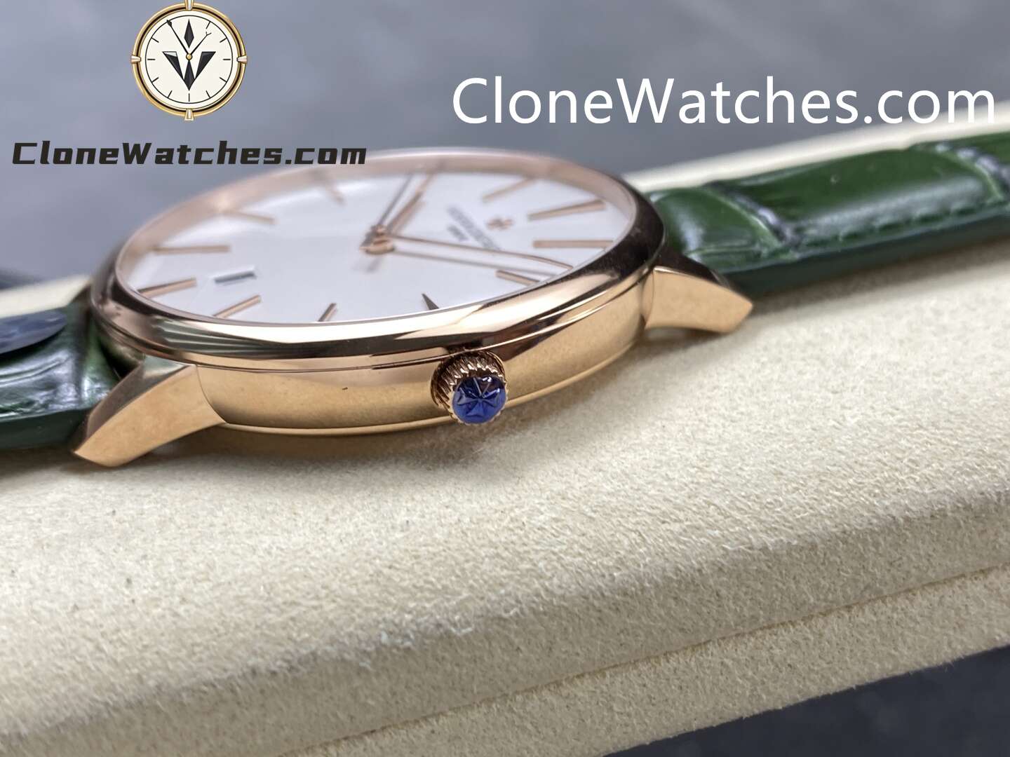 Vacheron Constantin Super Clone Watches 1:1 Patrimony 85180/000R-H116 White Dial