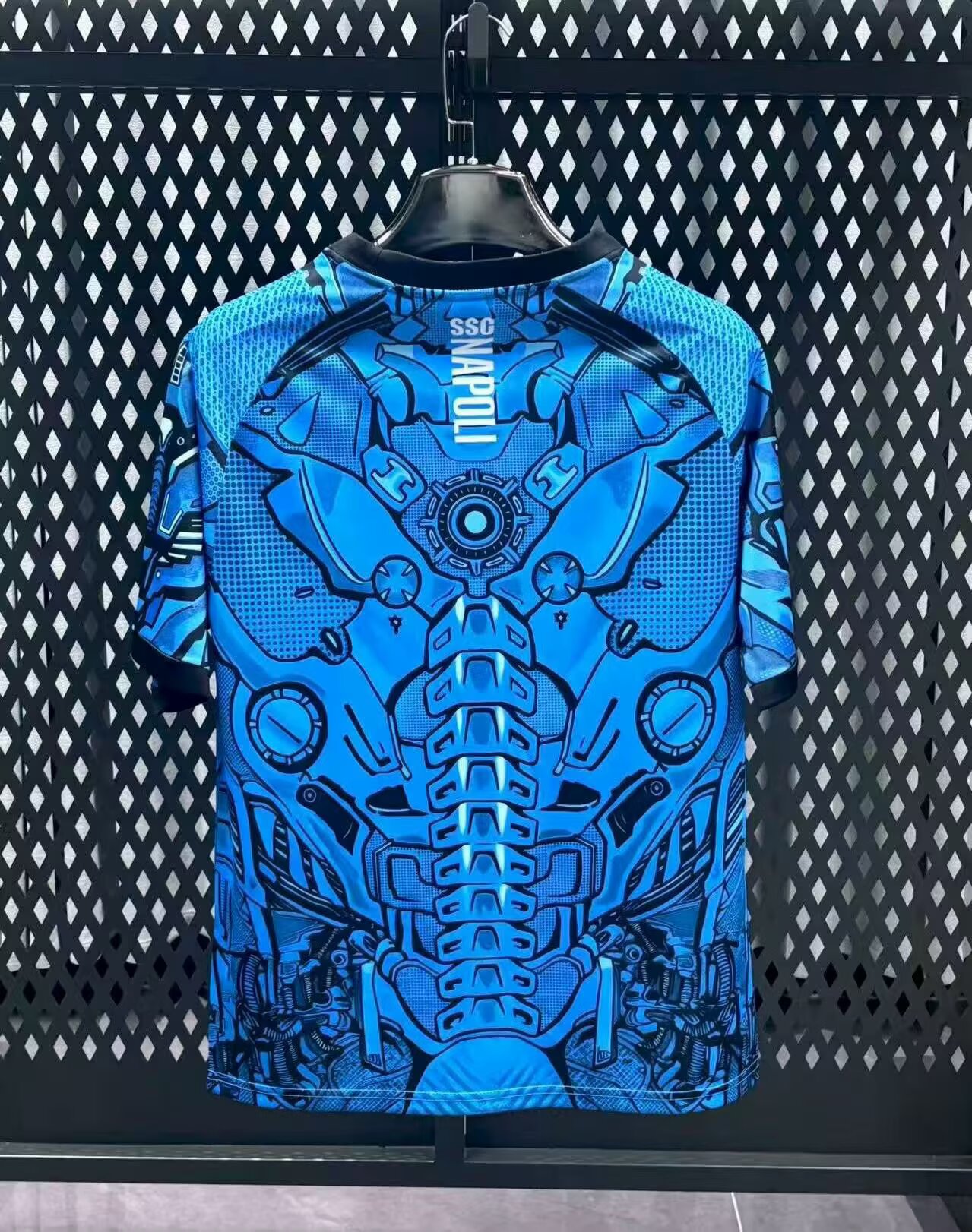 2025-2026 Napoli Training Blue Jersey - Fan Edition