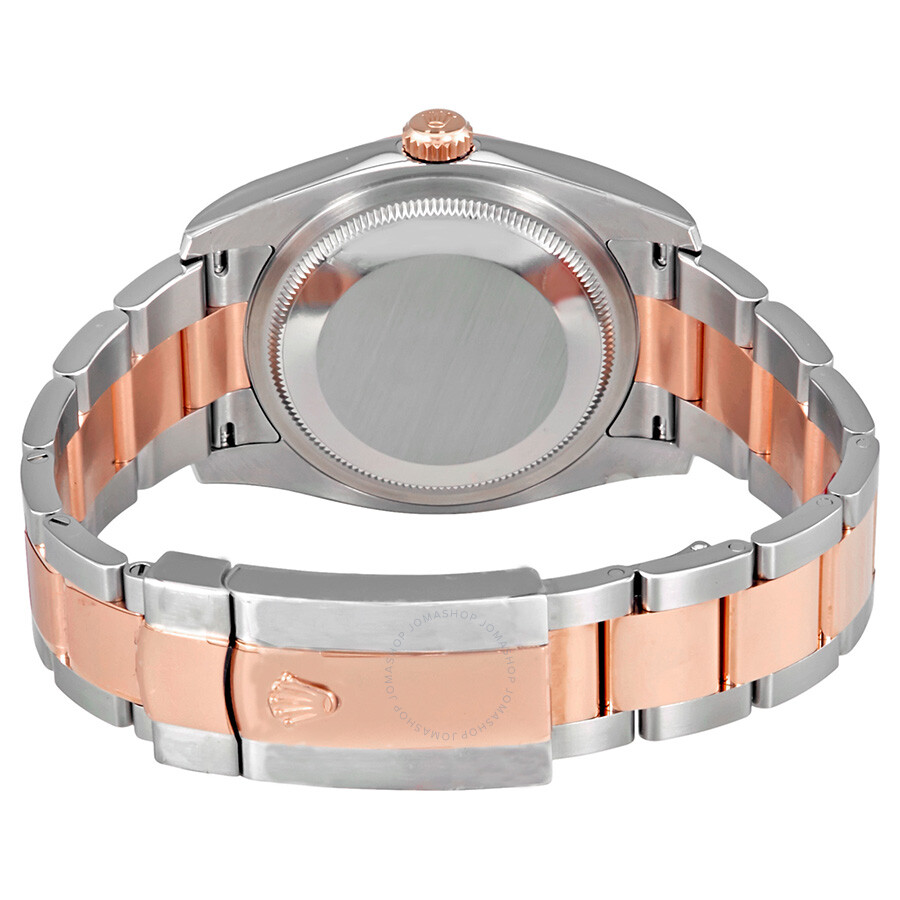 Rolex Oyster Perpetual Datejust 36 White Dial Stainless Steel and 18K Everose Gold Bracelet Automatic Men s Watch 116231WRO（Lifetime free warranty+90-days replacement service & Refund!.）