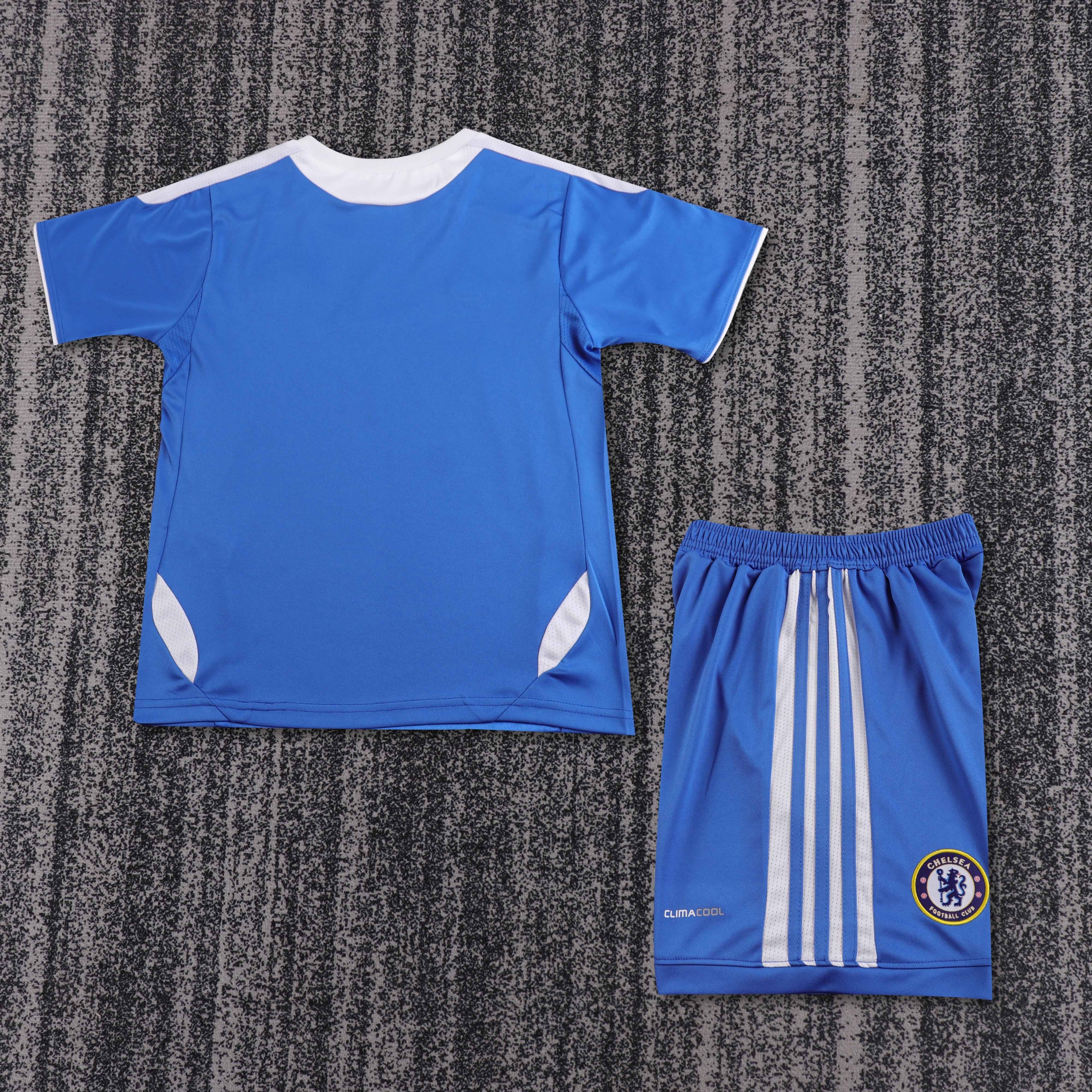 2011-12 Chelsea Home Retro Children's Jersey Set - Fans Edition