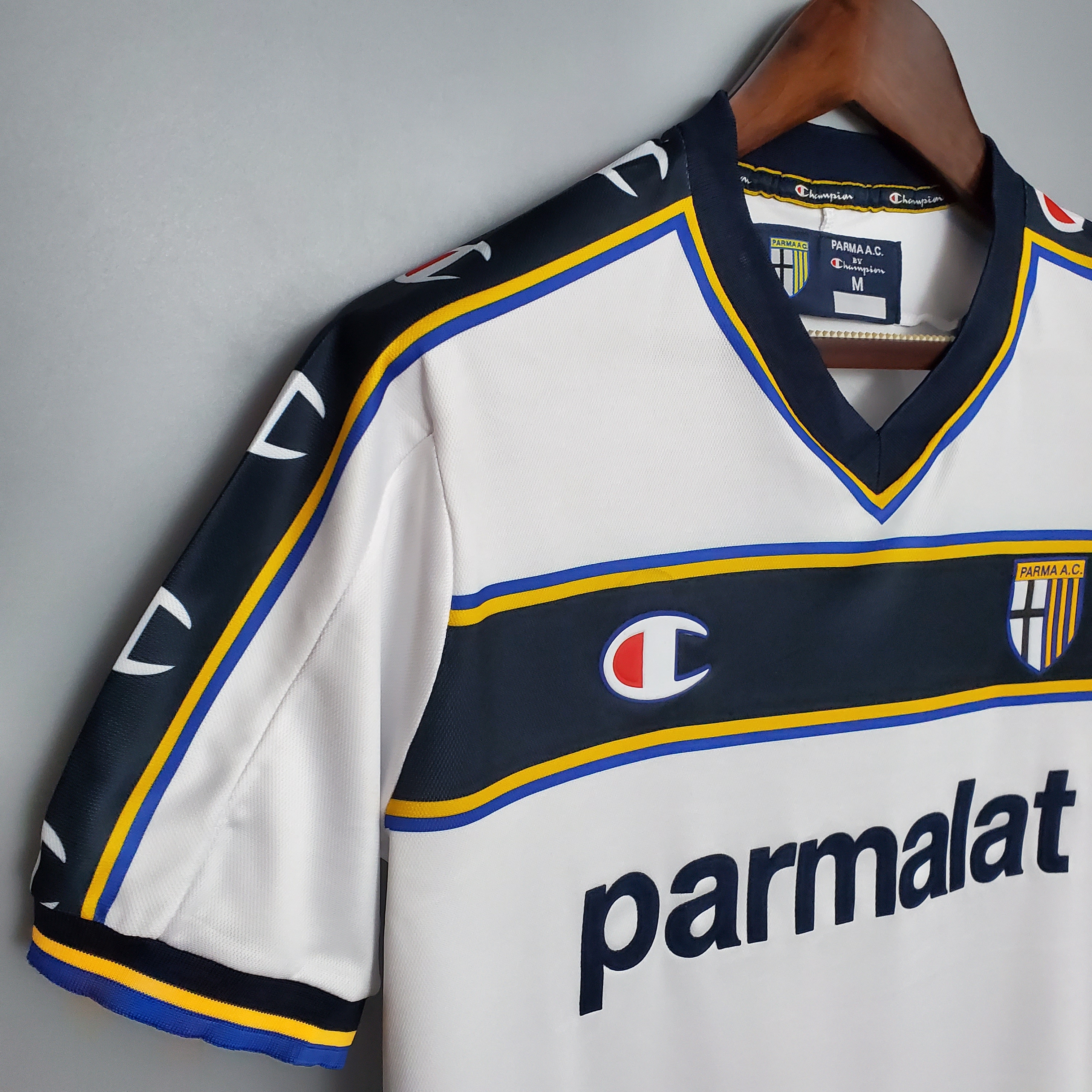 2002/03 Parma Away Retro Jersey 1:1 Thai Quality
