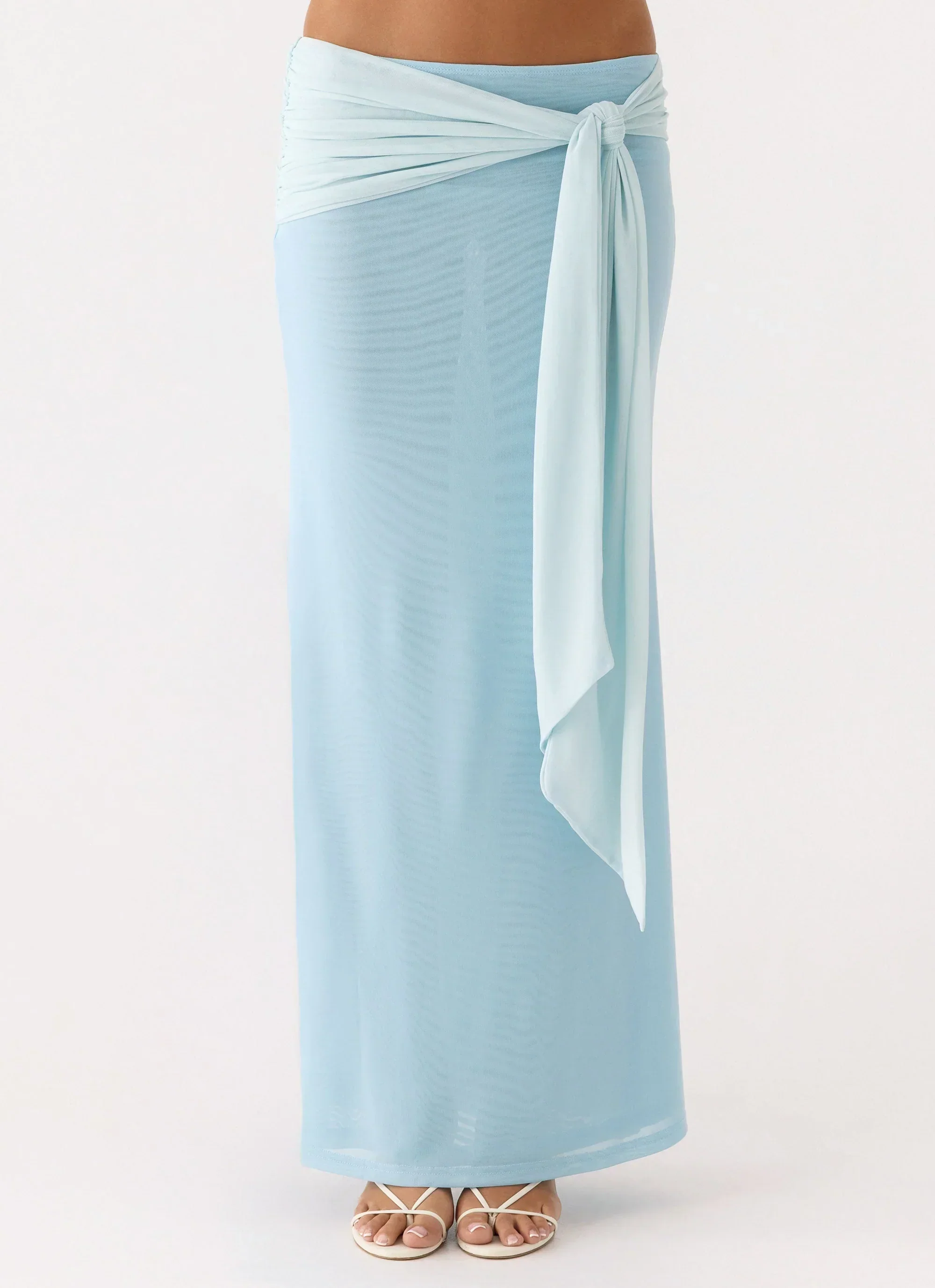 Delani Maxi Skirt - Blue