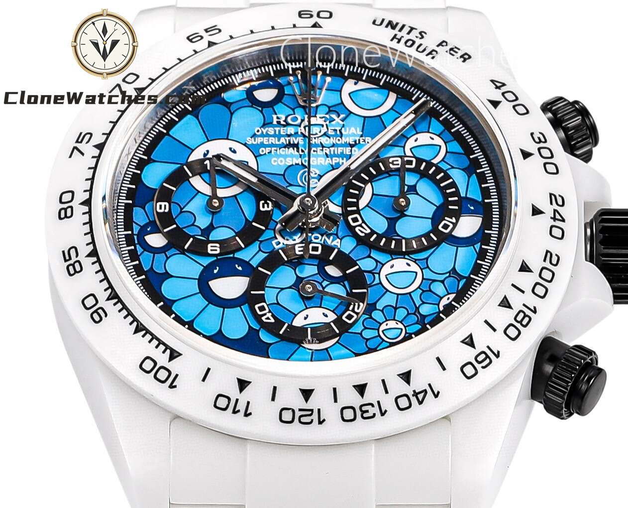 Modified Super Clone Watches 1:1 Rolex Daytona MILITARY BLUE Ceramic custom version