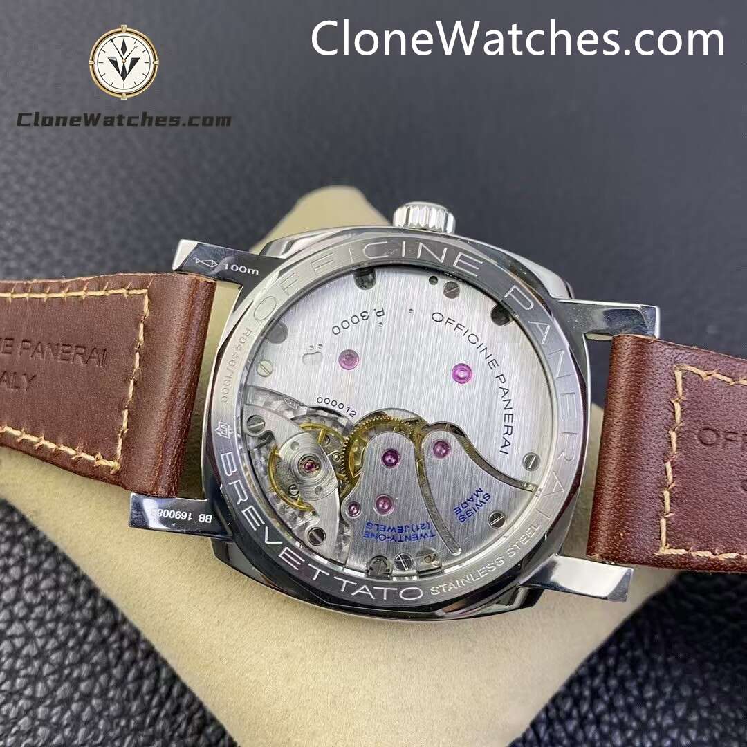 Panerai Super Clone Watches 1:1 Radiomir 1940 3 Days PAM00662 Brown Dial