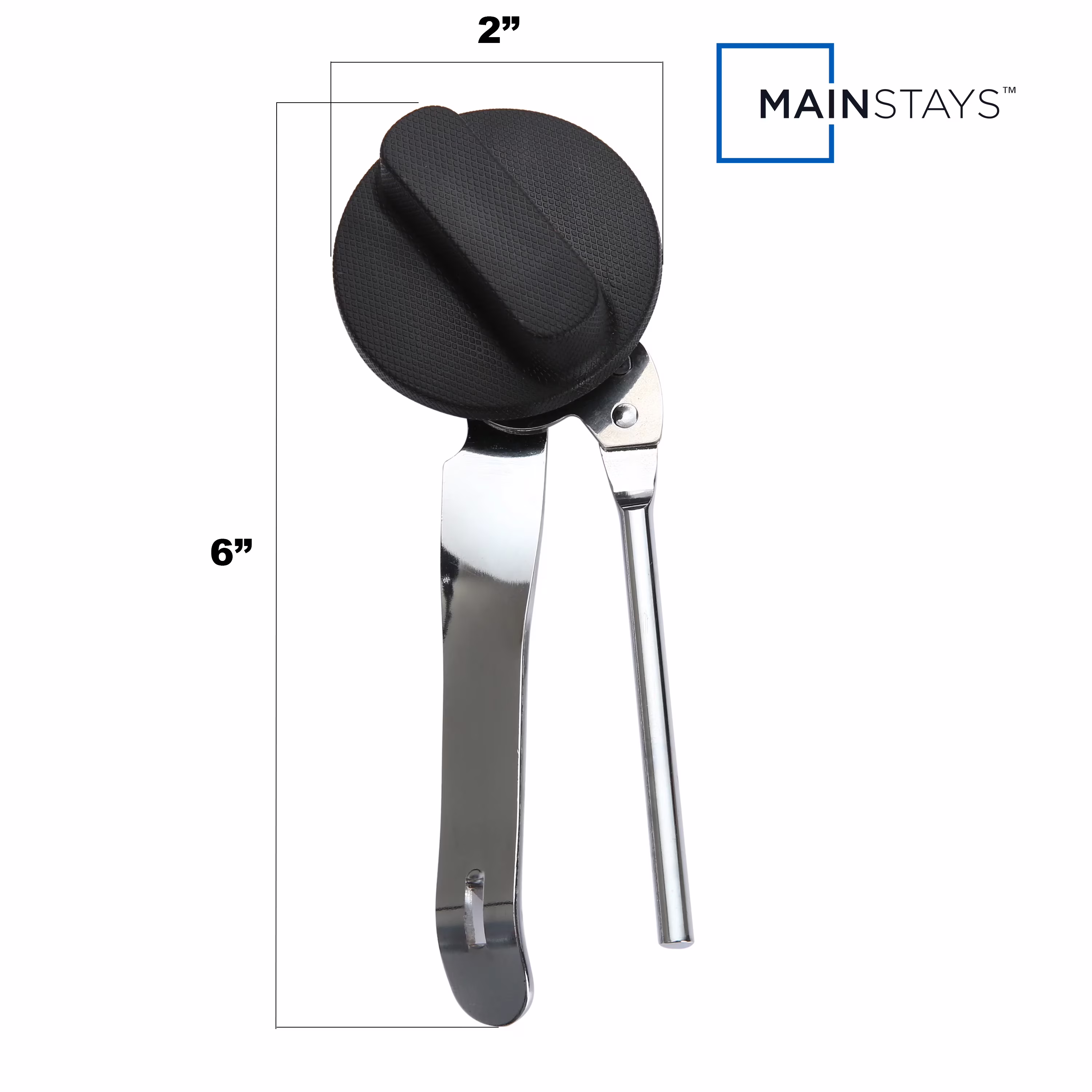 (10 pack) Mainstays Stainless Steel Can Opener, Black