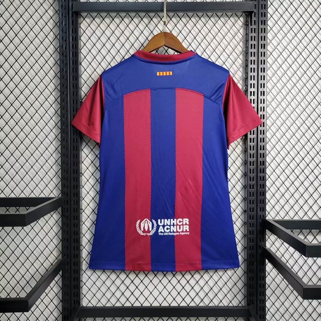 2023/24 Barcelona Home Women's Jersey - Fans Edition