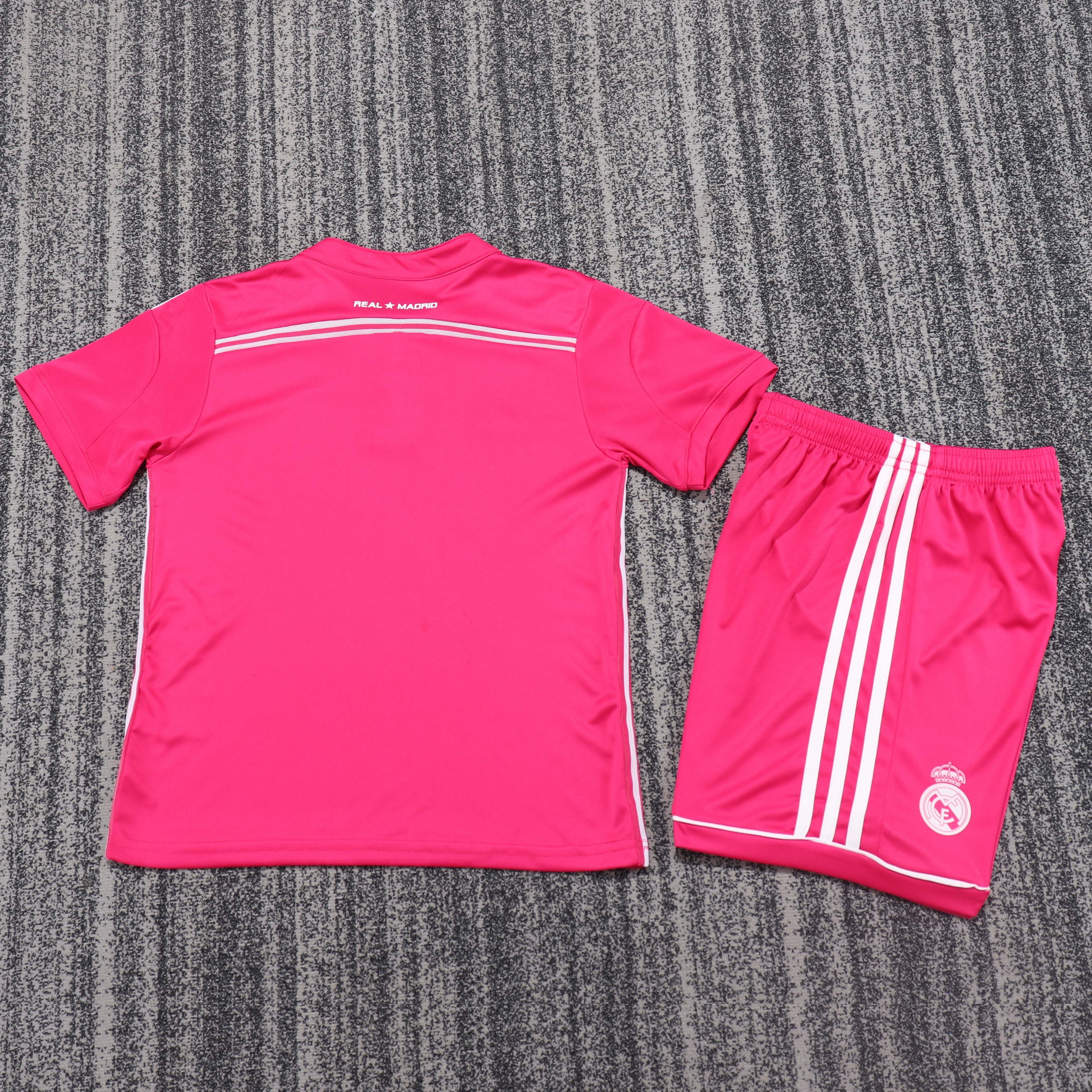 2014-15 Real Madrid Away Retro Children's Jersey Set - Fans Edition