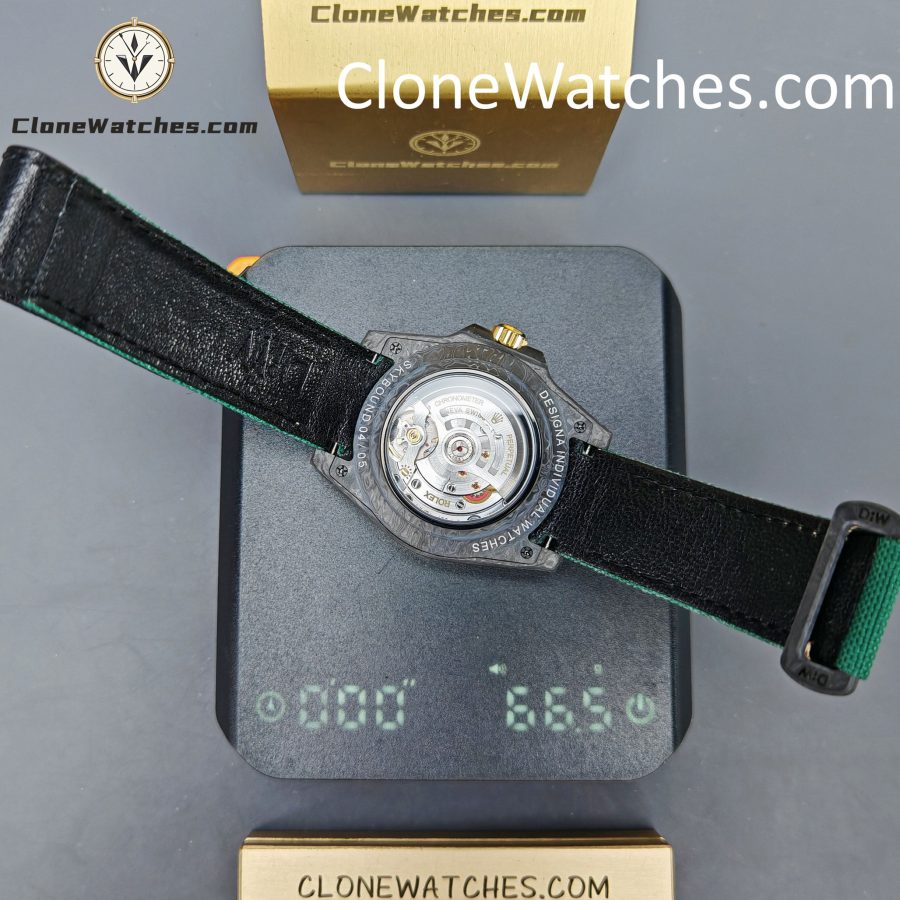 Modified Super Clone Watches 1:1 DIW Rolex GMT Master II NTPT Carbon OASIS Middle East Edition 3285 Movement