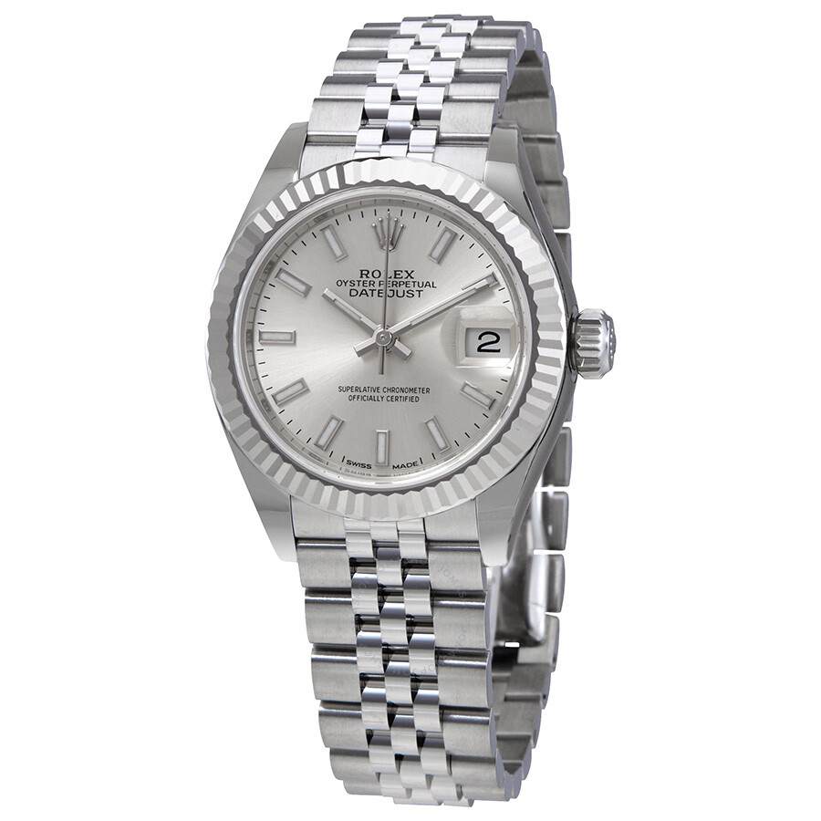 Rolex Lady-Datejust Silver Dial Automatic Ladies Jubilee Watch 279174SSJ（Lifetime free warranty+90-days replacement service & Refund!.）