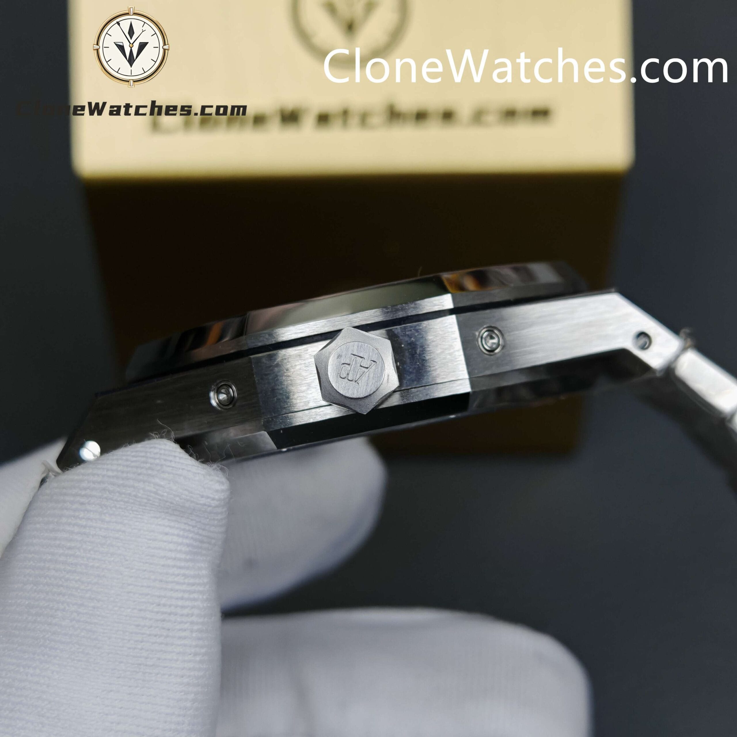 Audemars Piguet Super Clone Watches 1:1 Royal Oak Perpetual Calendar Black Dial 26607BC 41MM