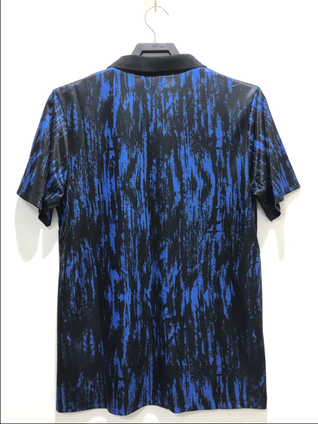 1993 Manchester United black and blue retro jersey