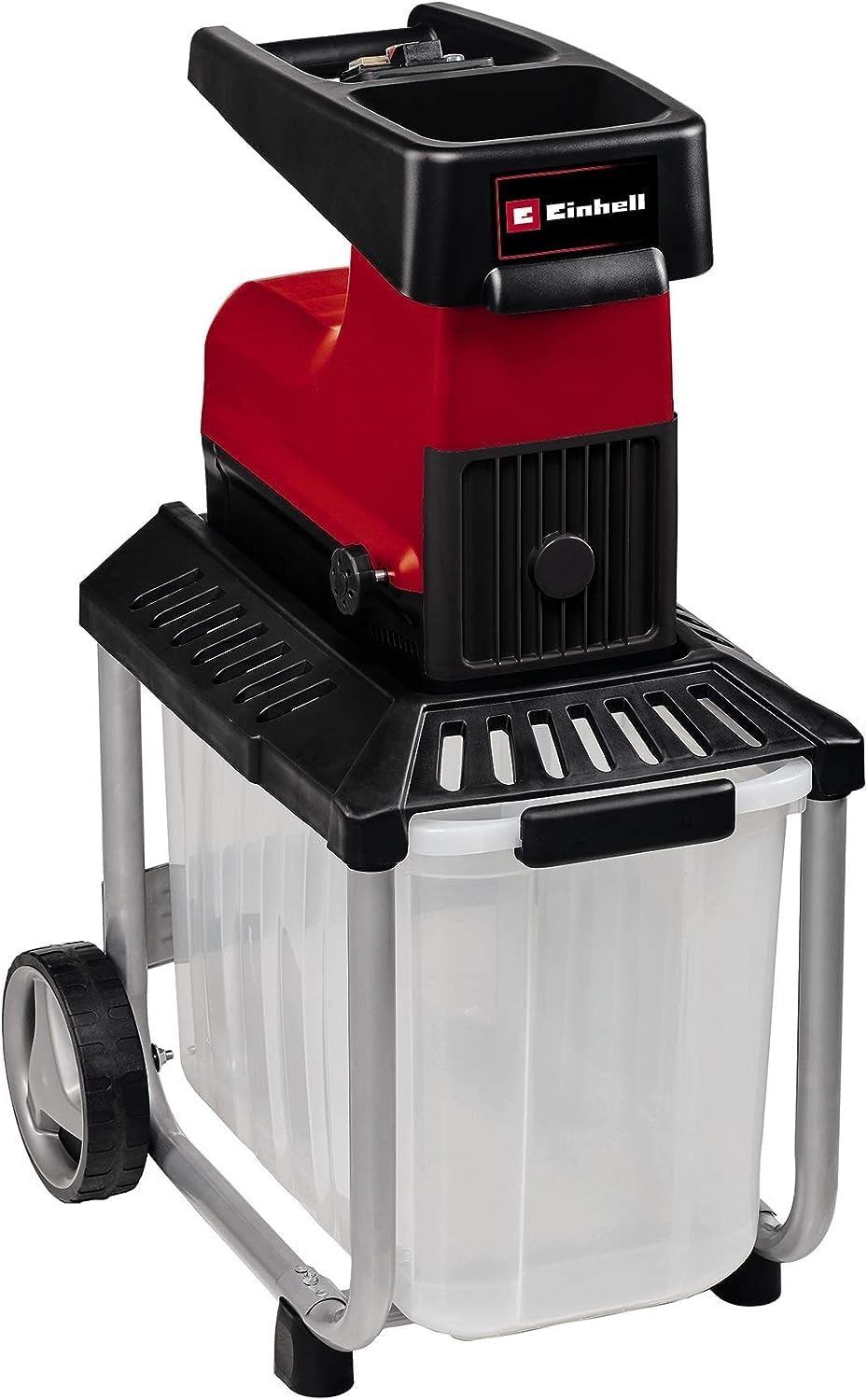 Broyeur végétaux silencieux 2800 W cylindre coupe bac 60 L