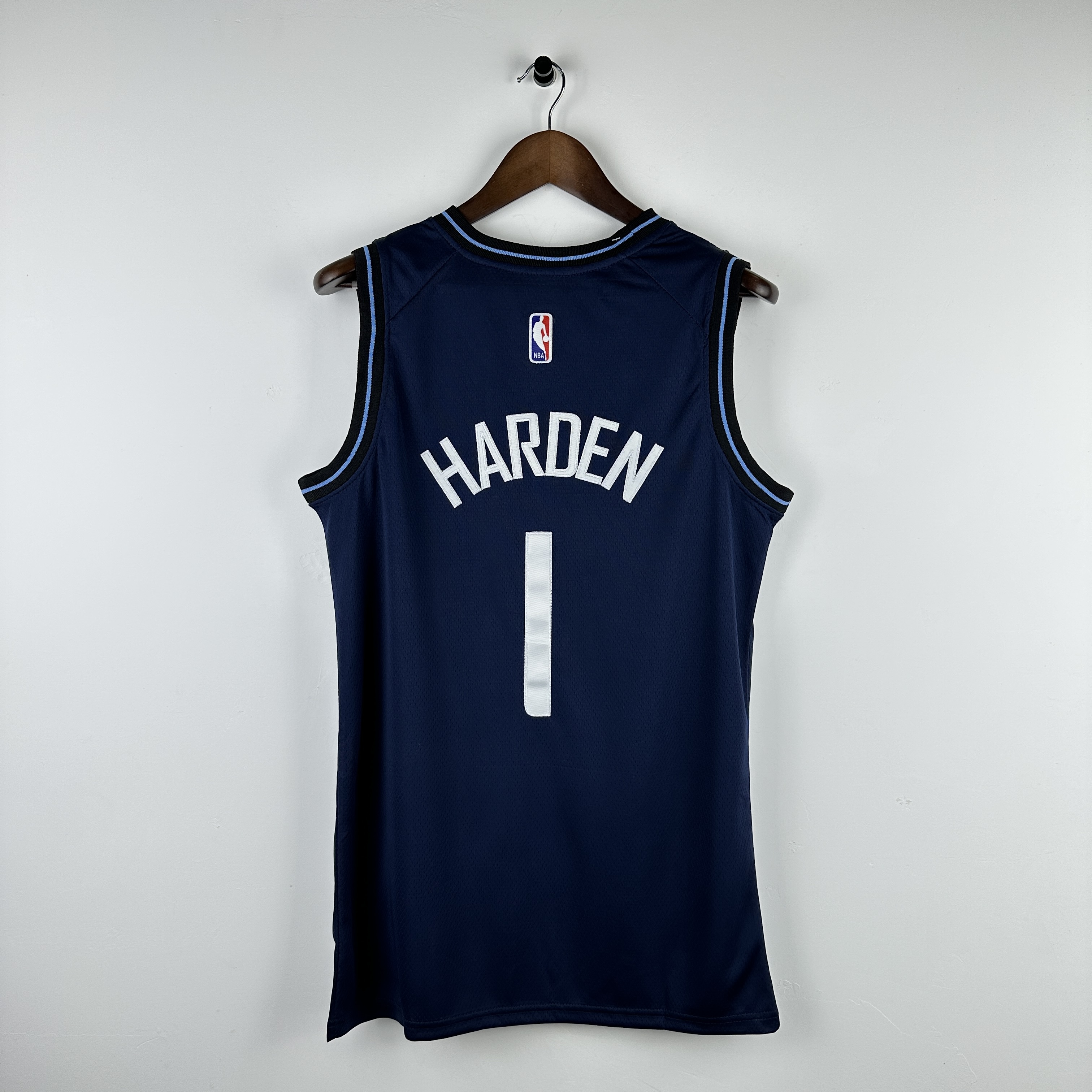 Embroidery 24 season Clippers City Edition No. 1 Harden