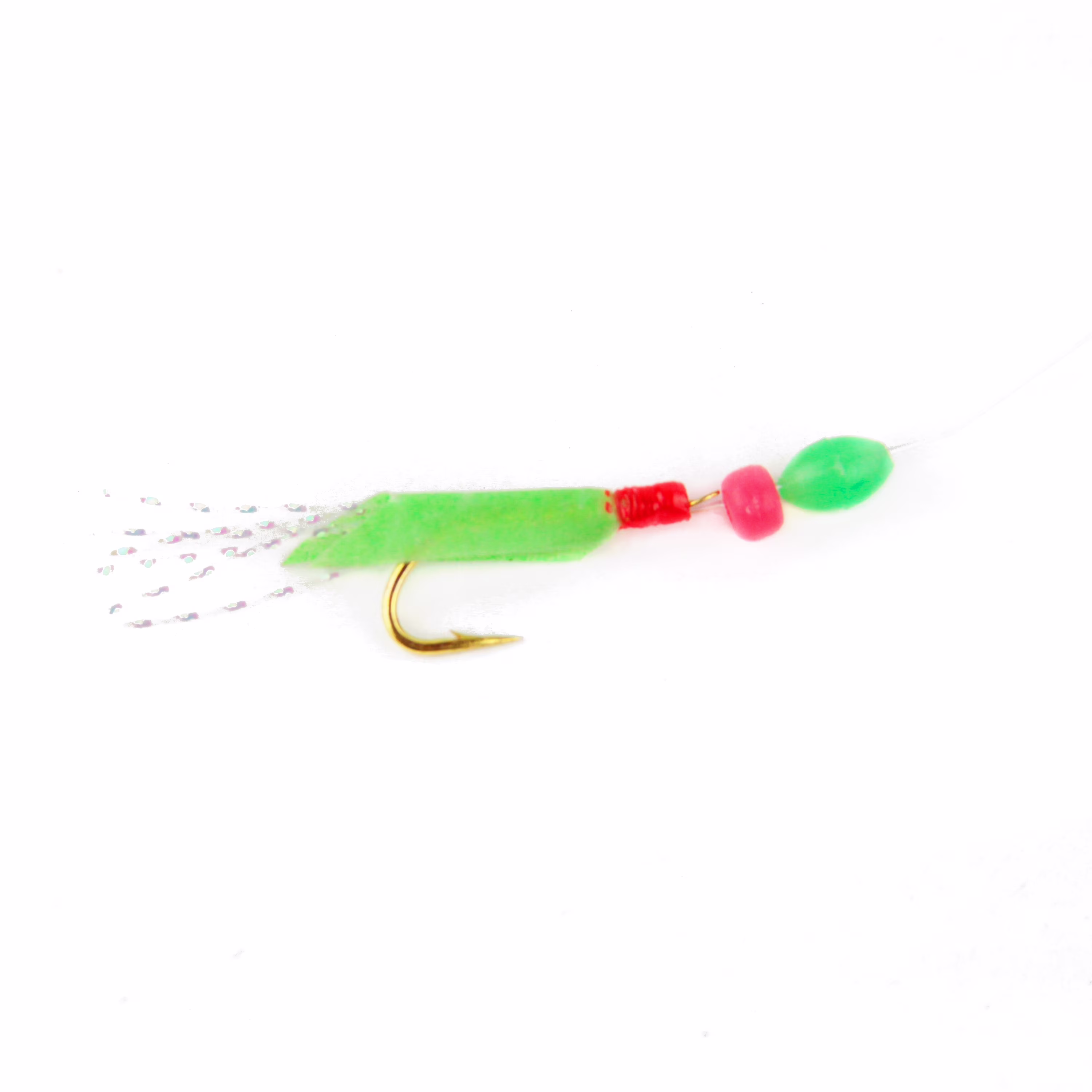 Ahi USA Glow Fish Skin Sabiki Bait Fishing Rig #10