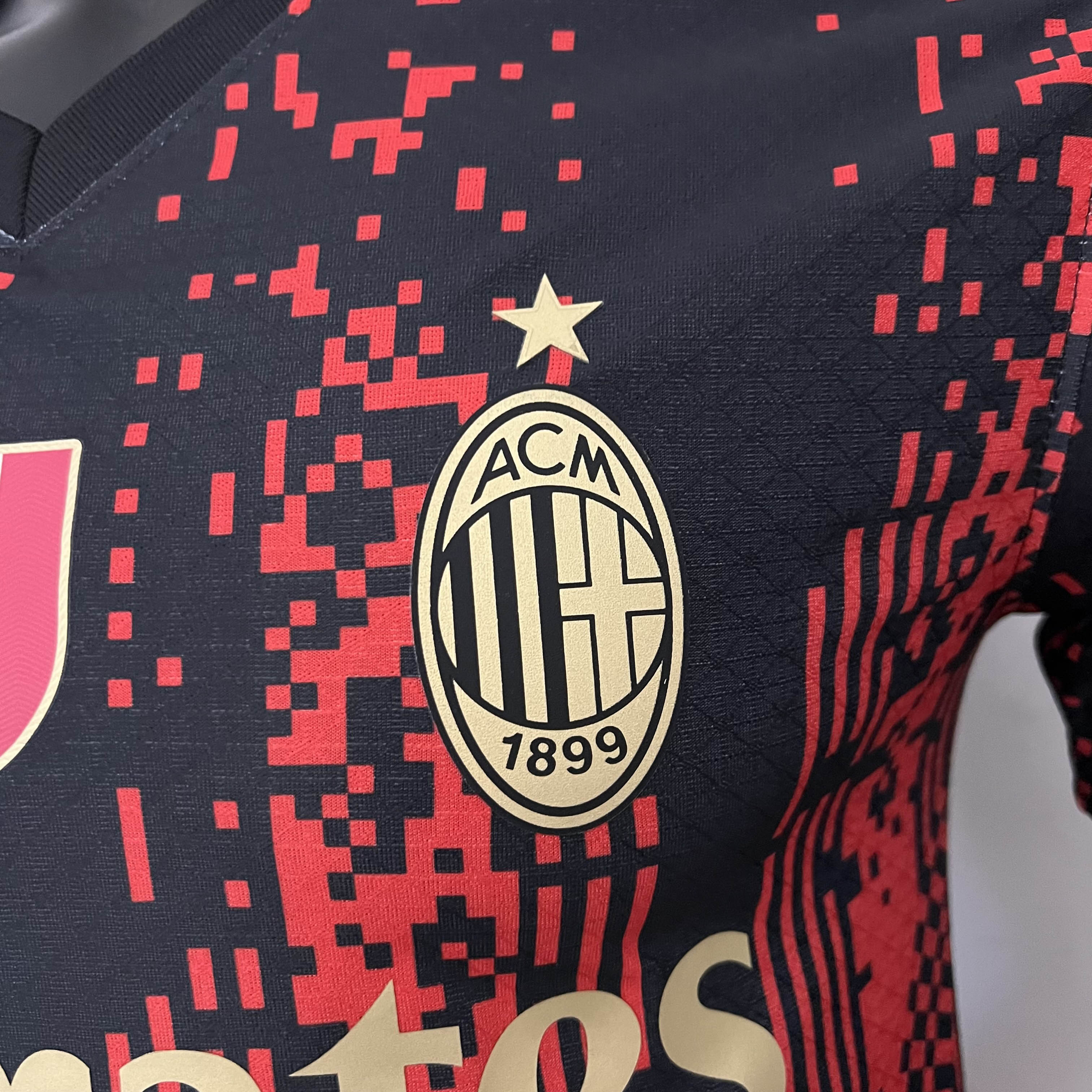2022/2023 Player Version AC Milan Fourth Away Football Shirt 1:1 Thai Quality