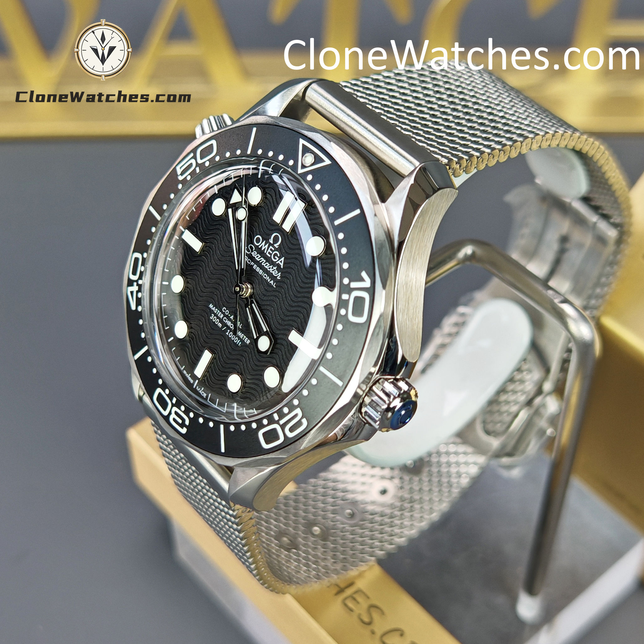 OMEGA Super Clone Watches 1:1 Seamaster Diver 300M 210.30.42.20.01.010 42mm