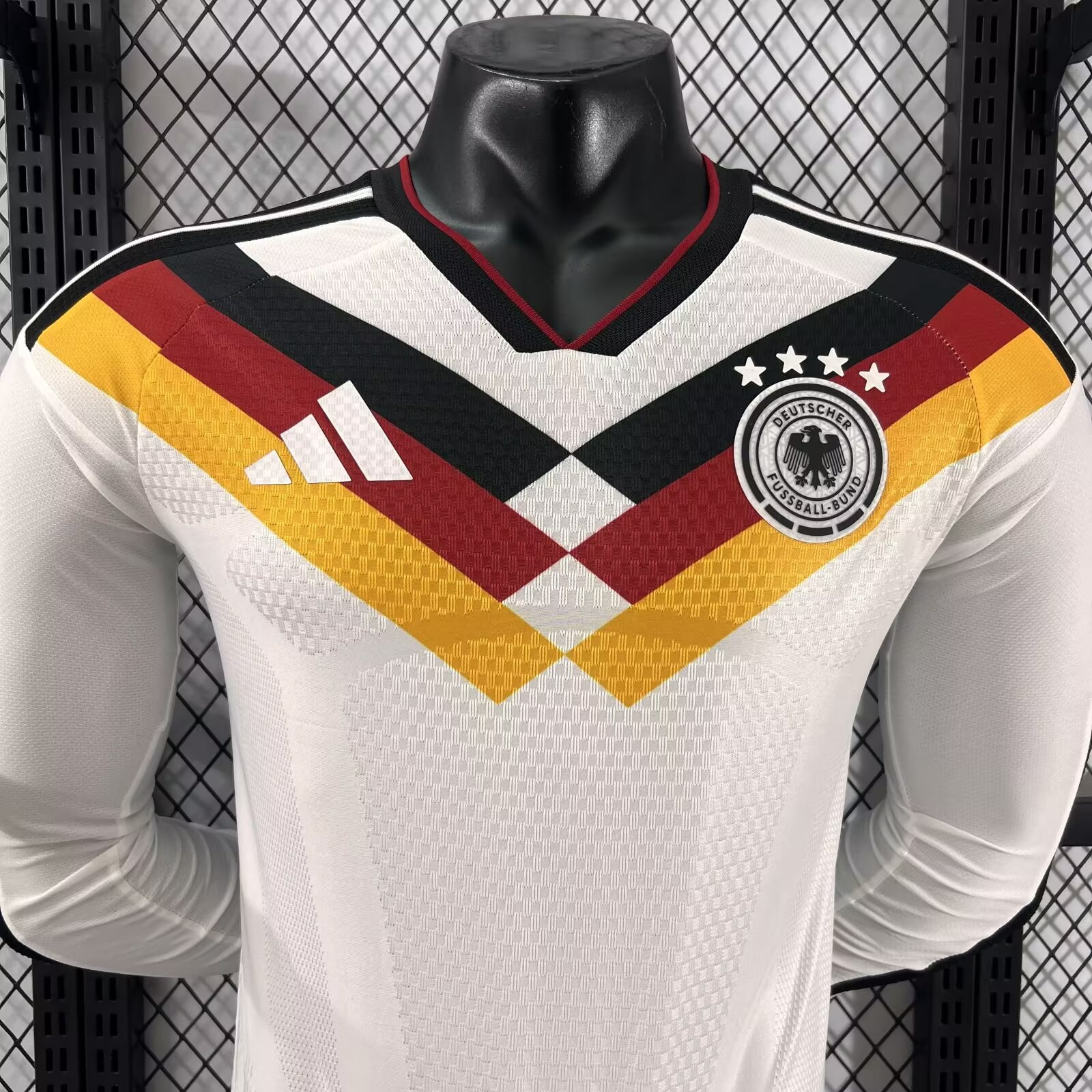 2026 World Cup Germany Home Long Sleeve Jersey - Player Version