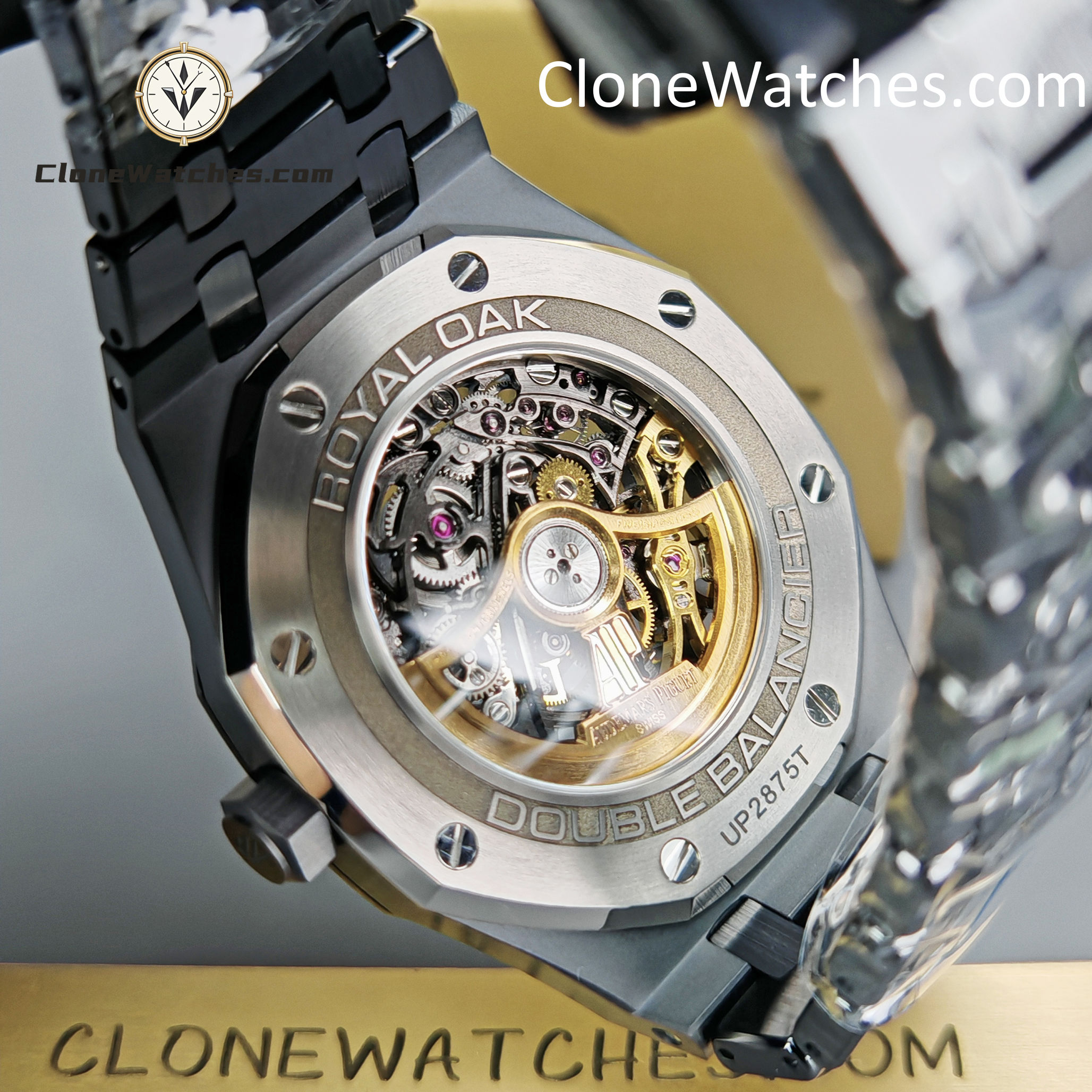 Audemars Piguet Super Clone Watches 1:1 Royal Oak 15416 Skeleton Dial