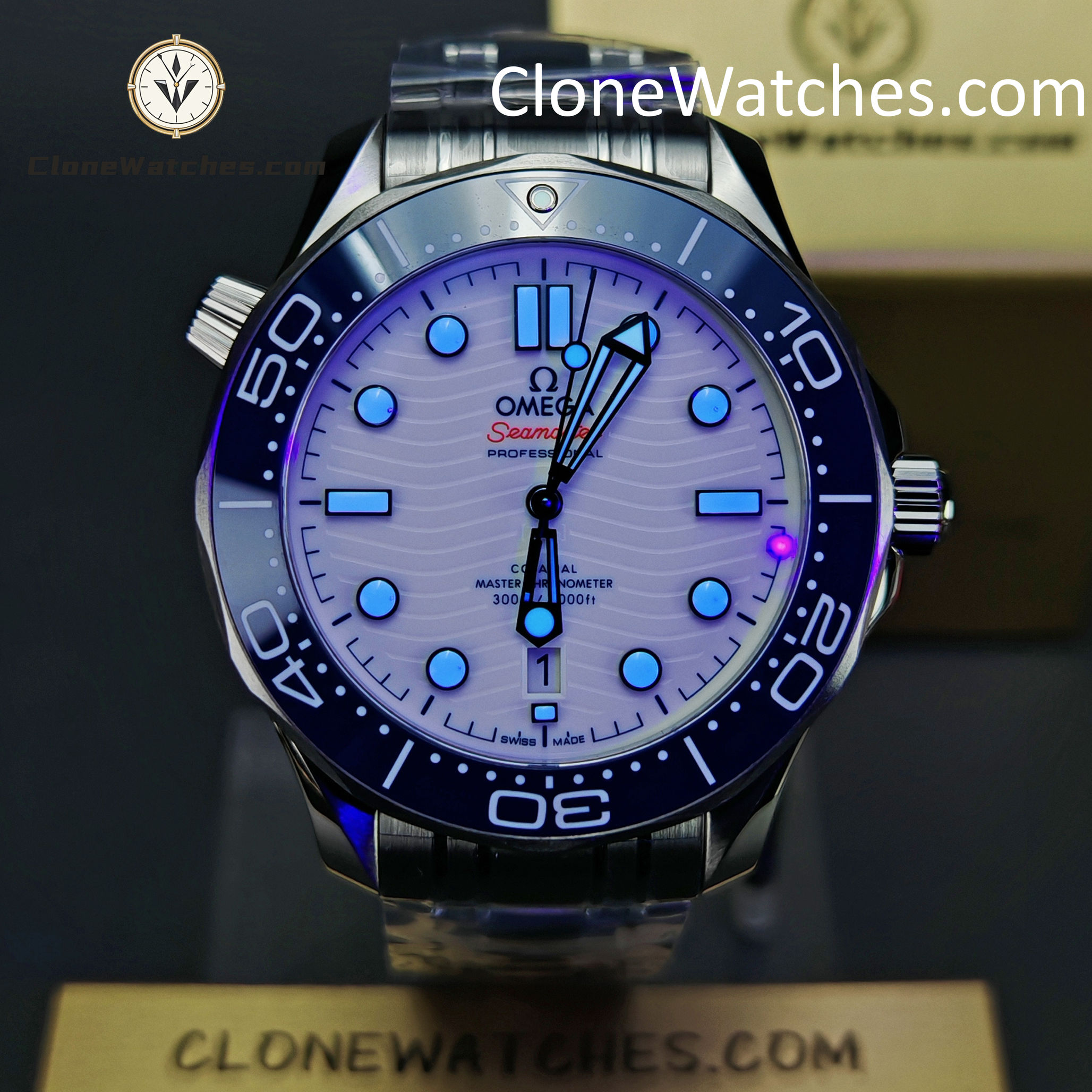 OMEGA Super Clone Watches 1:1 Seamaster Diver 300M Tokyo 2020 522.30.42.20.04.001 42mm