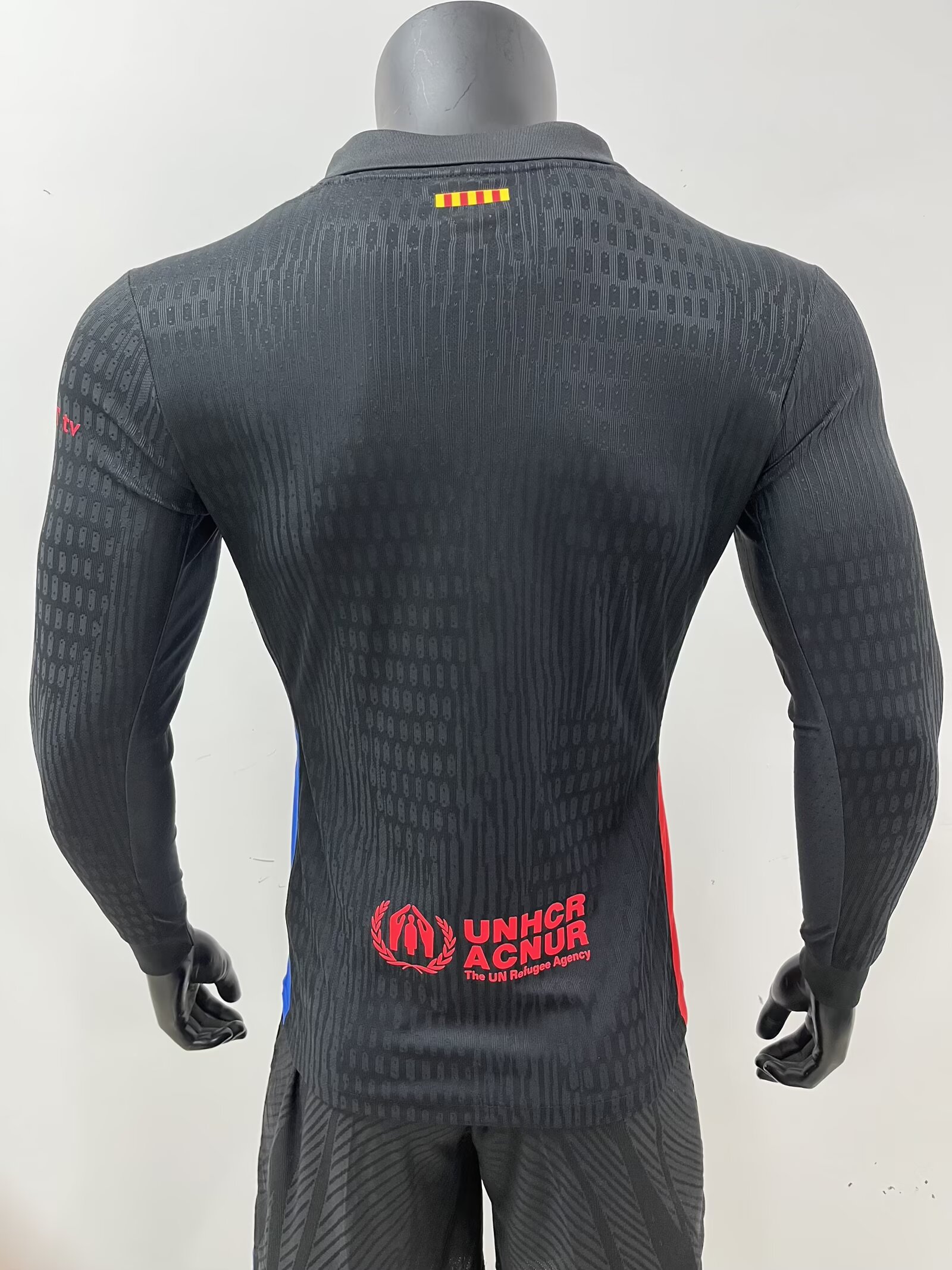 2025-26 Barcelona Away Co-branded Long-Sleeve Jersey - Player Edition